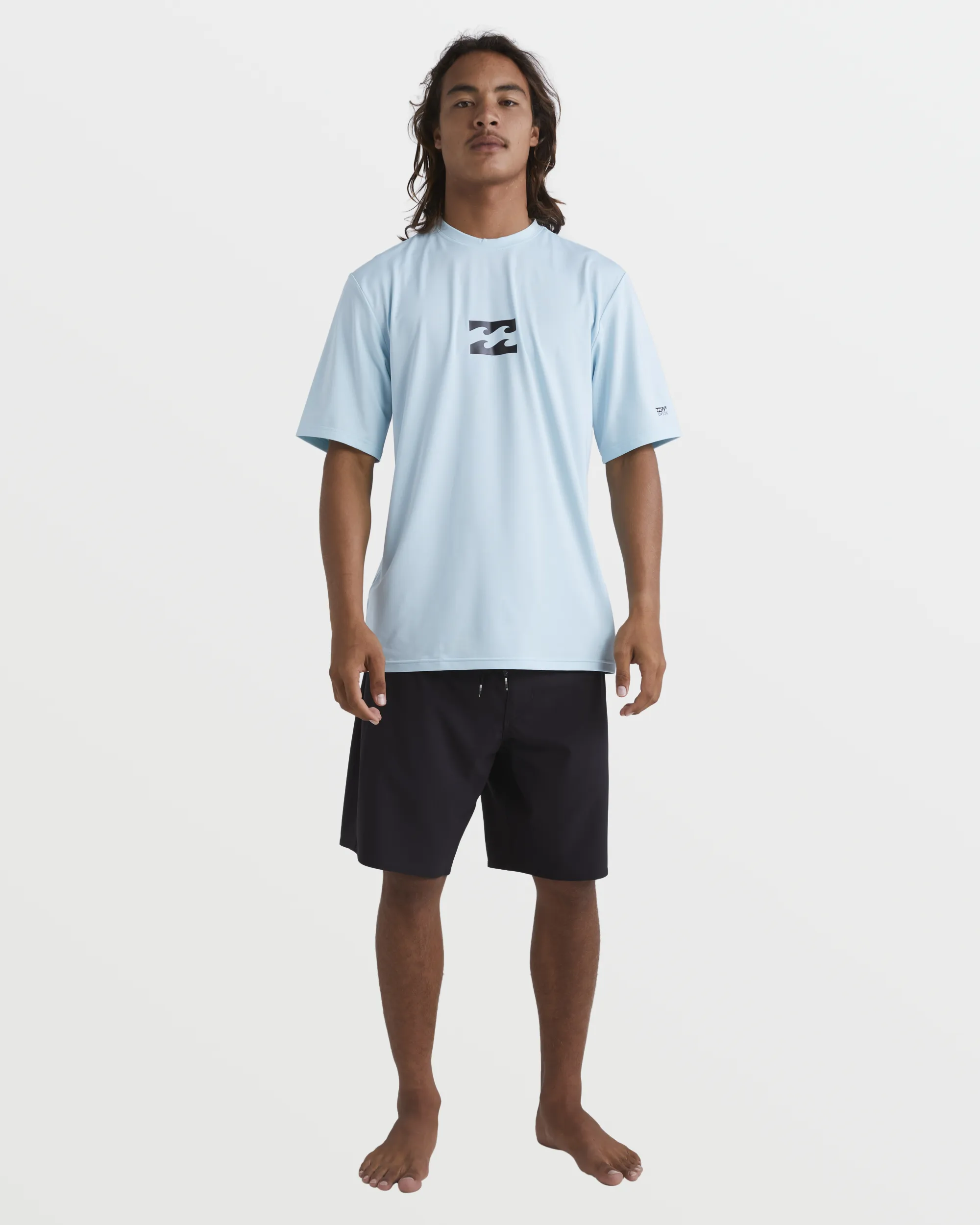 All Day Wave Short Sleeve Rashguard - Coastal Blue sold by Billabong product image thumbnail 5