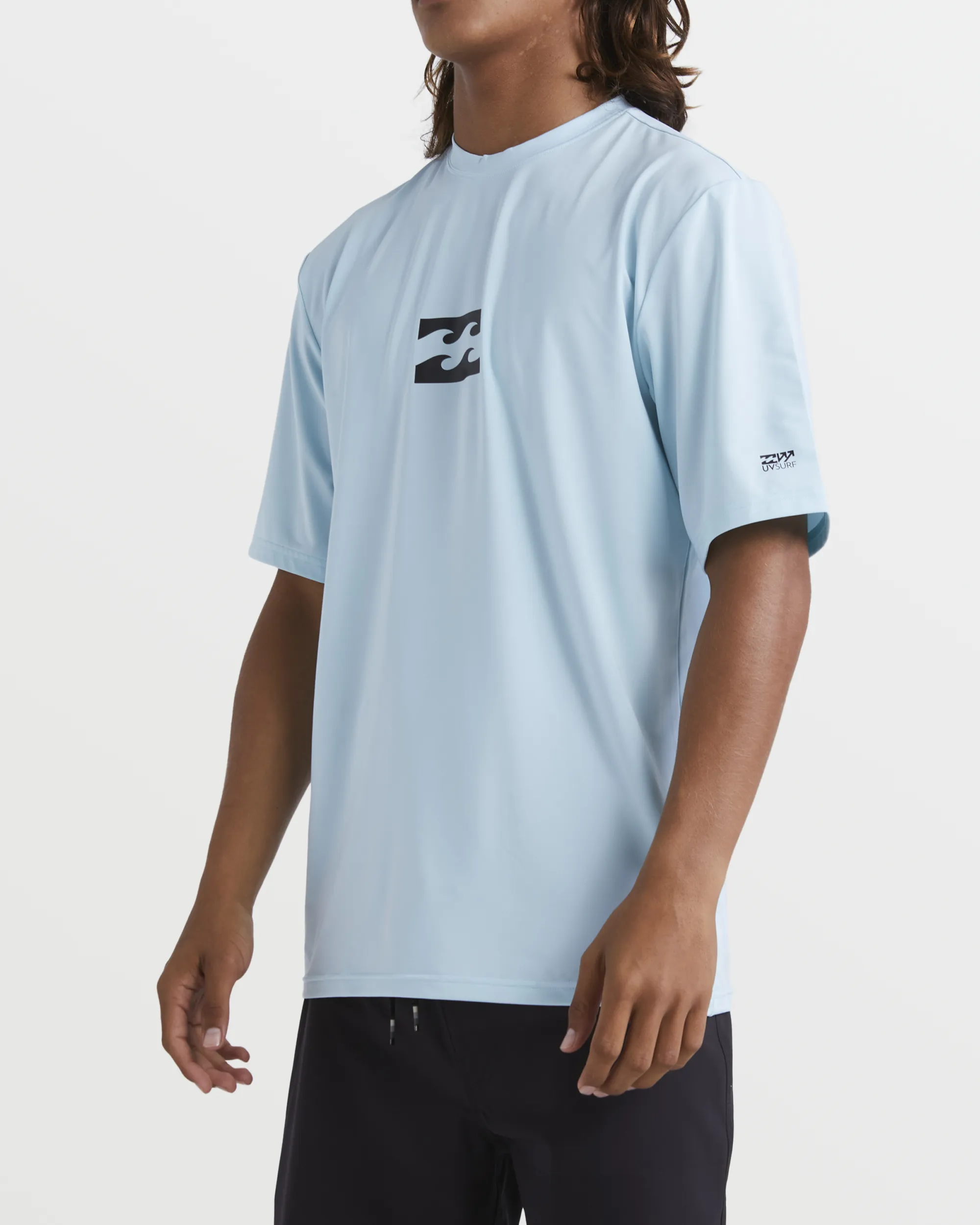 All Day Wave Short Sleeve Rashguard - Coastal Blue sold by Billabong product image thumbnail 3