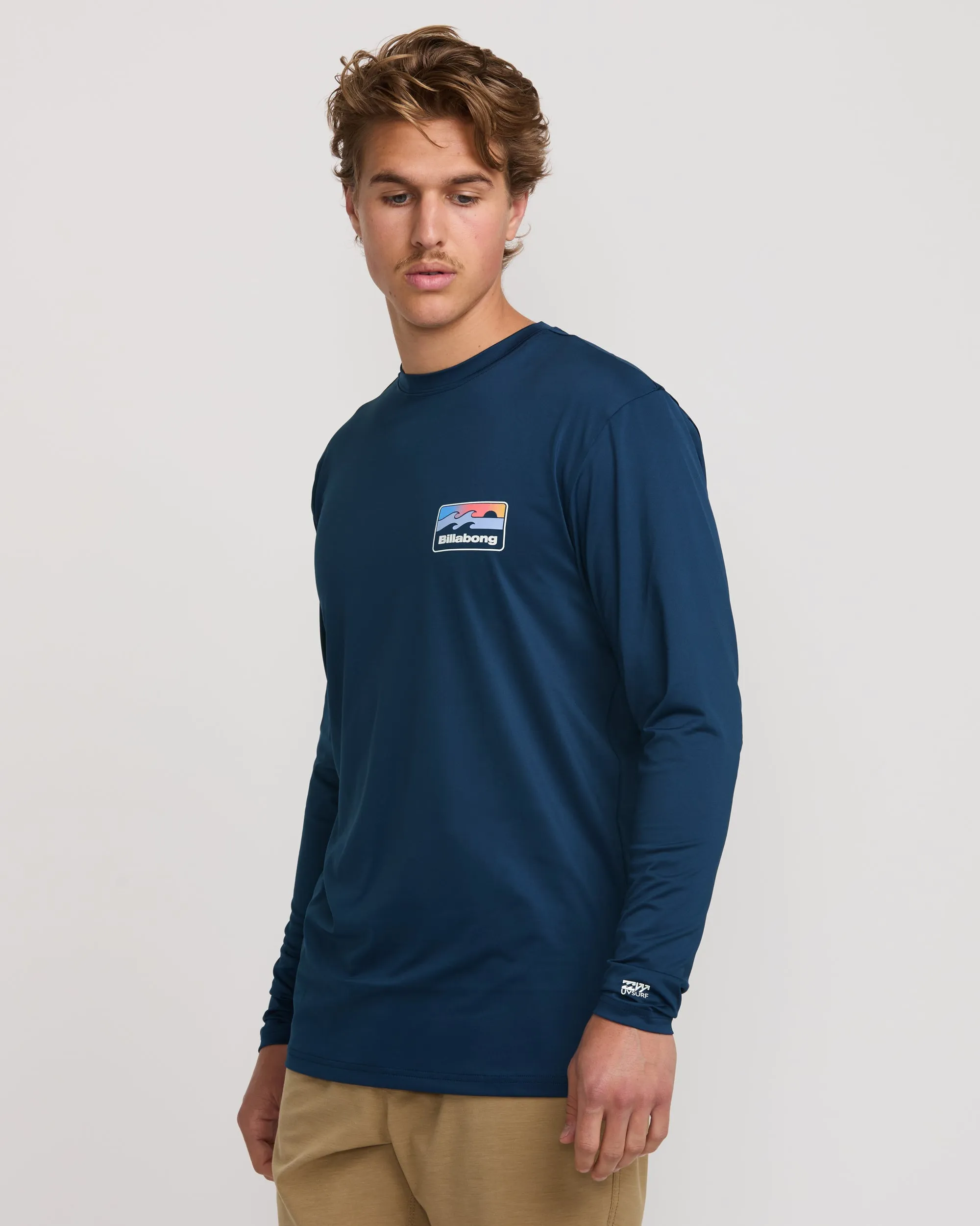 Runner Loose Fit Long Sleeve Surf Tee - Midnight sold by Billabong product image thumbnail 3