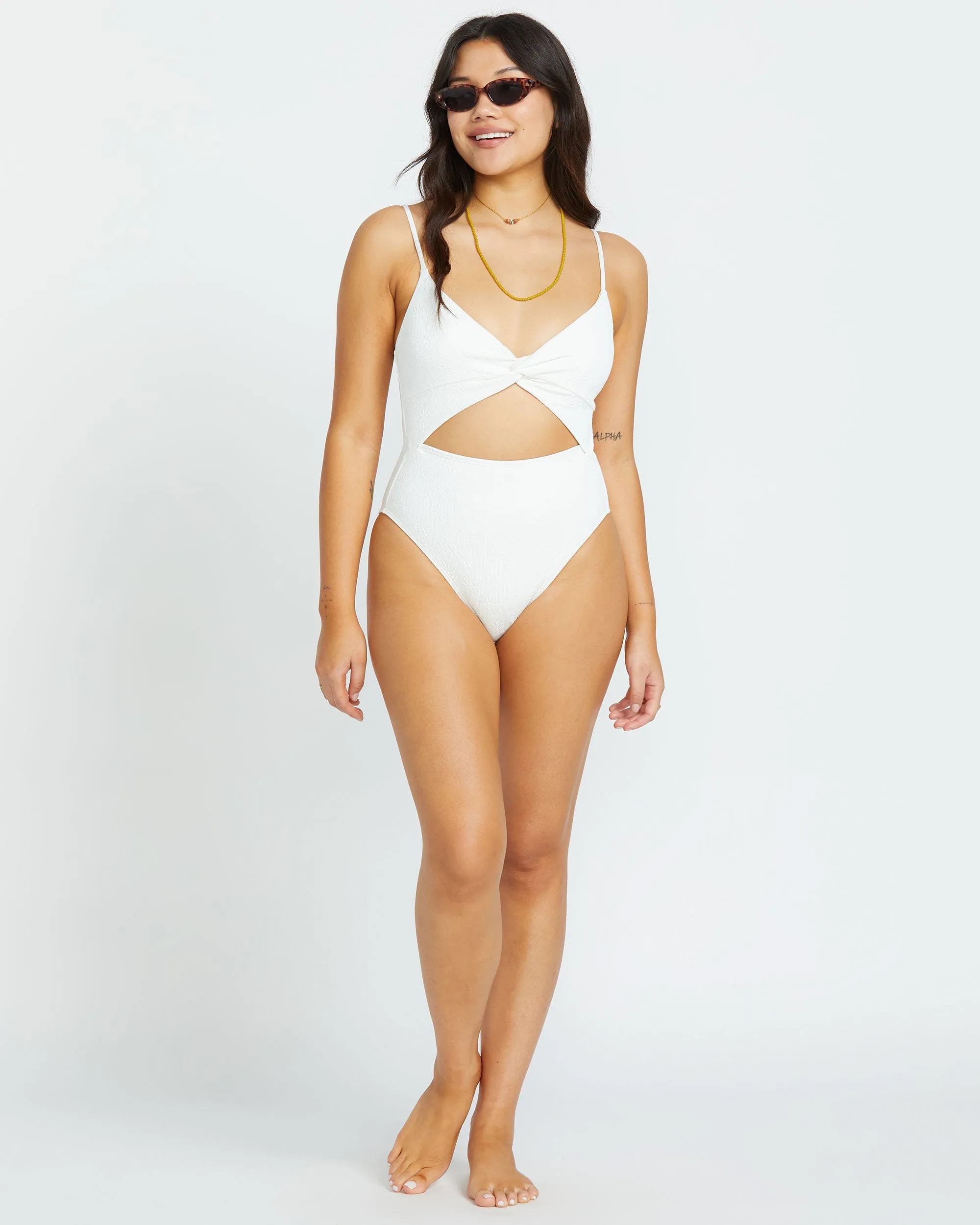 Salt And Sol Mika One-Piece Swimsuit - Salt Crystal sold by Billabong product image thumbnail 4