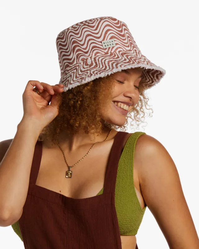 Suns Out Bucket Hat - Mocha sold by Billabong
