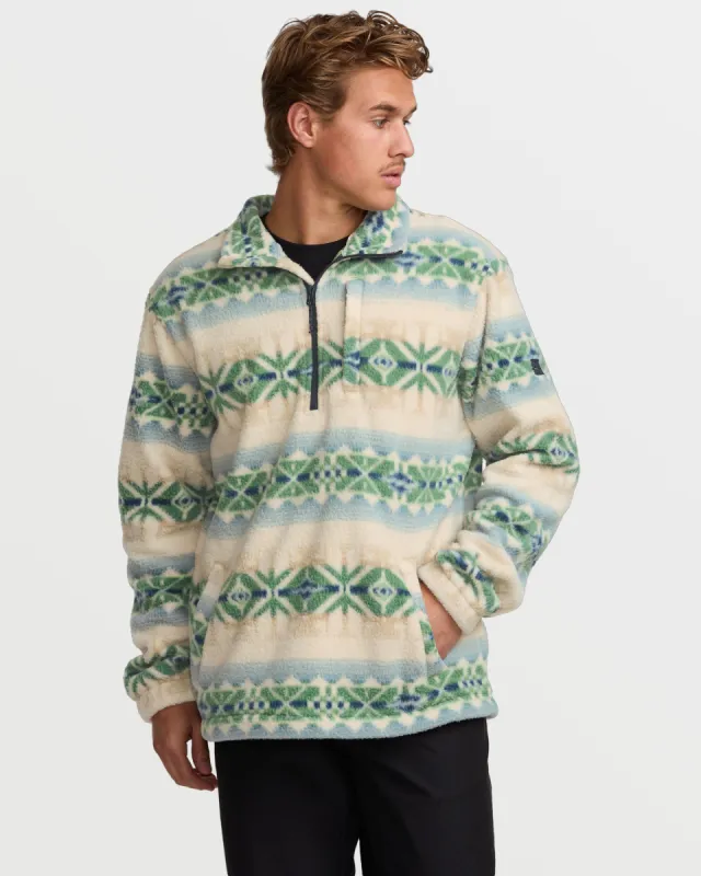 Boundary Mock Sweatshirt - Chino sold by Billabong