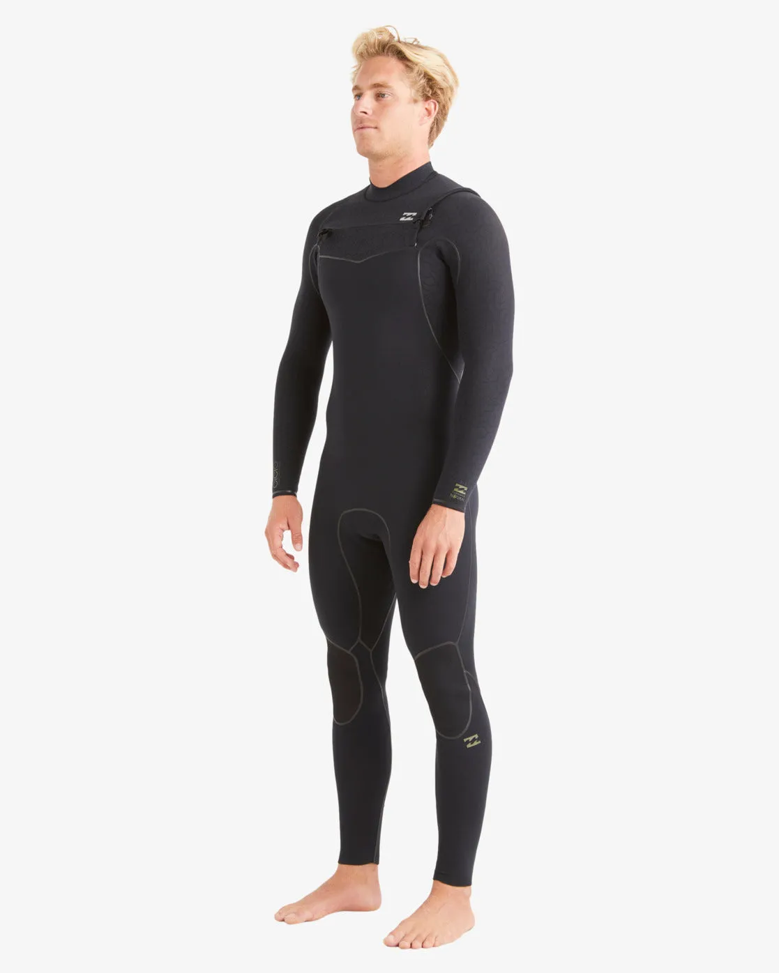 4/3mm Furnace Natural Chest Zip Wetsuit (2023) - Black sold by Billabong product image thumbnail 3