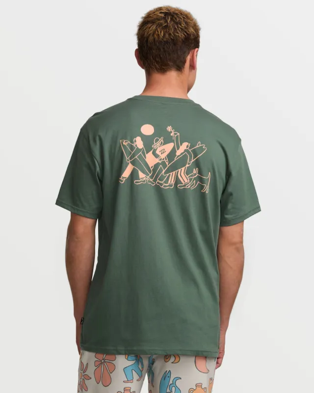 Together Premium Short Sleeve Tee - Dark Slate sold by Billabong