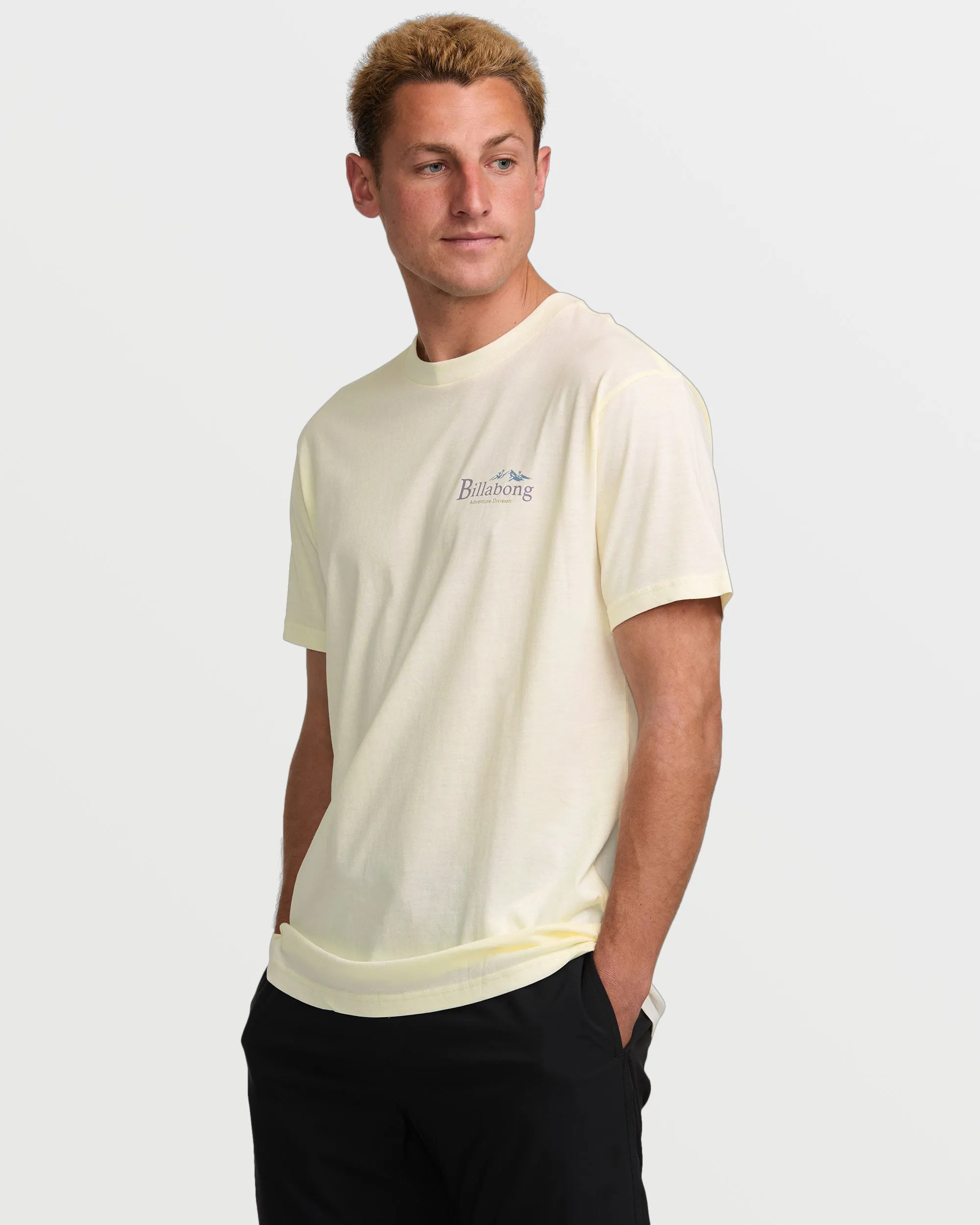 Ridgeline A/Div Short Sleeve Tee - Off White sold by Billabong product image thumbnail 3