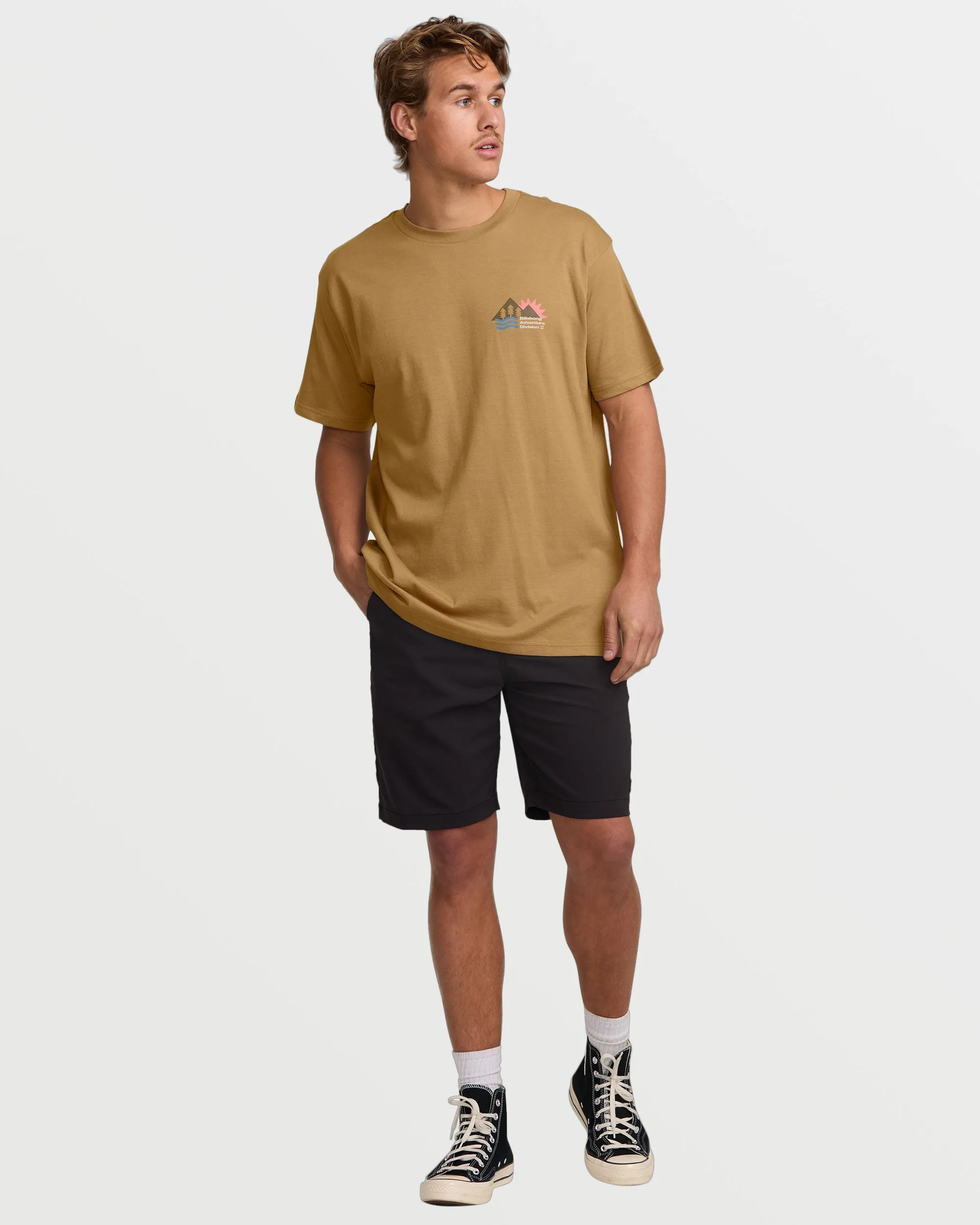 Ridgeline A/Div Short Sleeve Tee - Haze sold by Billabong product image thumbnail 5