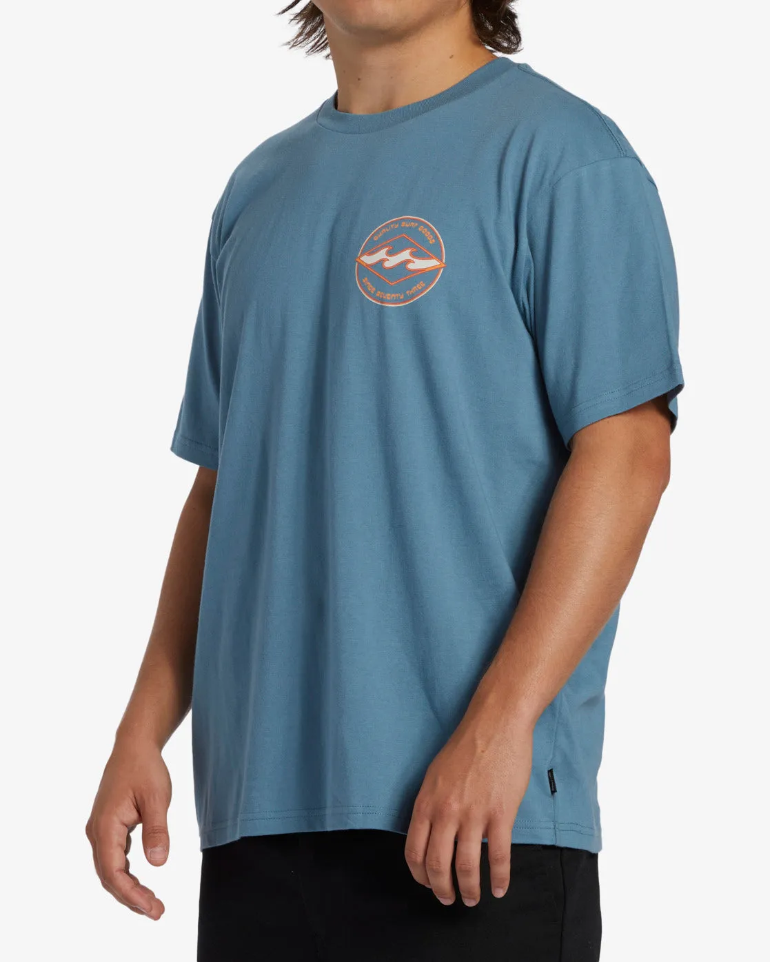 Rotor Diamond T-Shirt - Vintage Indigo sold by Billabong product image thumbnail 4
