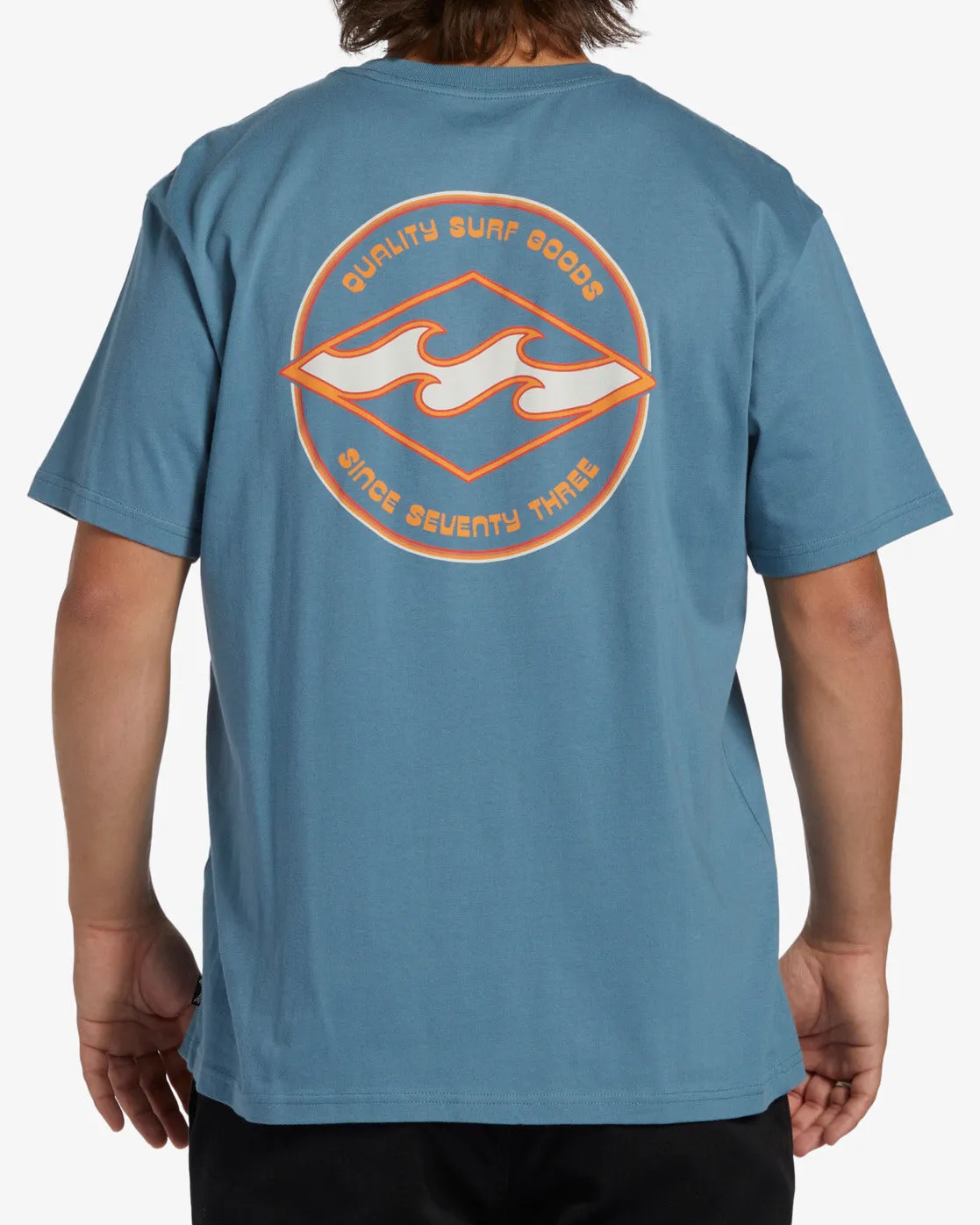 Rotor Diamond T-Shirt - Vintage Indigo sold by Billabong