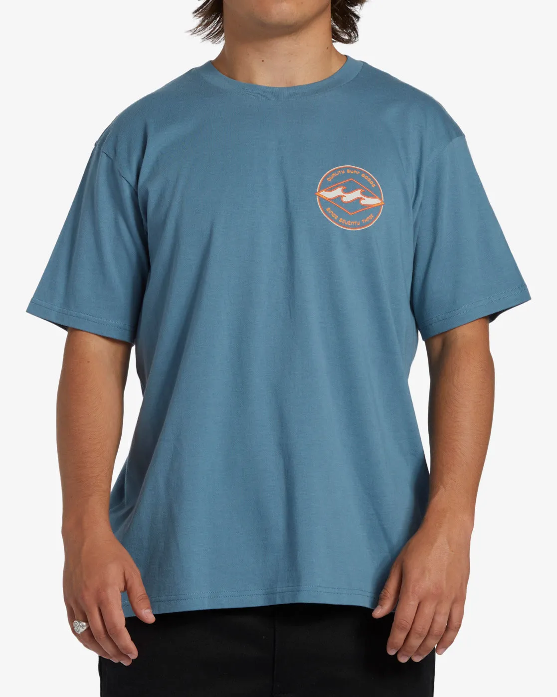 Rotor Diamond T-Shirt - Vintage Indigo sold by Billabong product image thumbnail 2