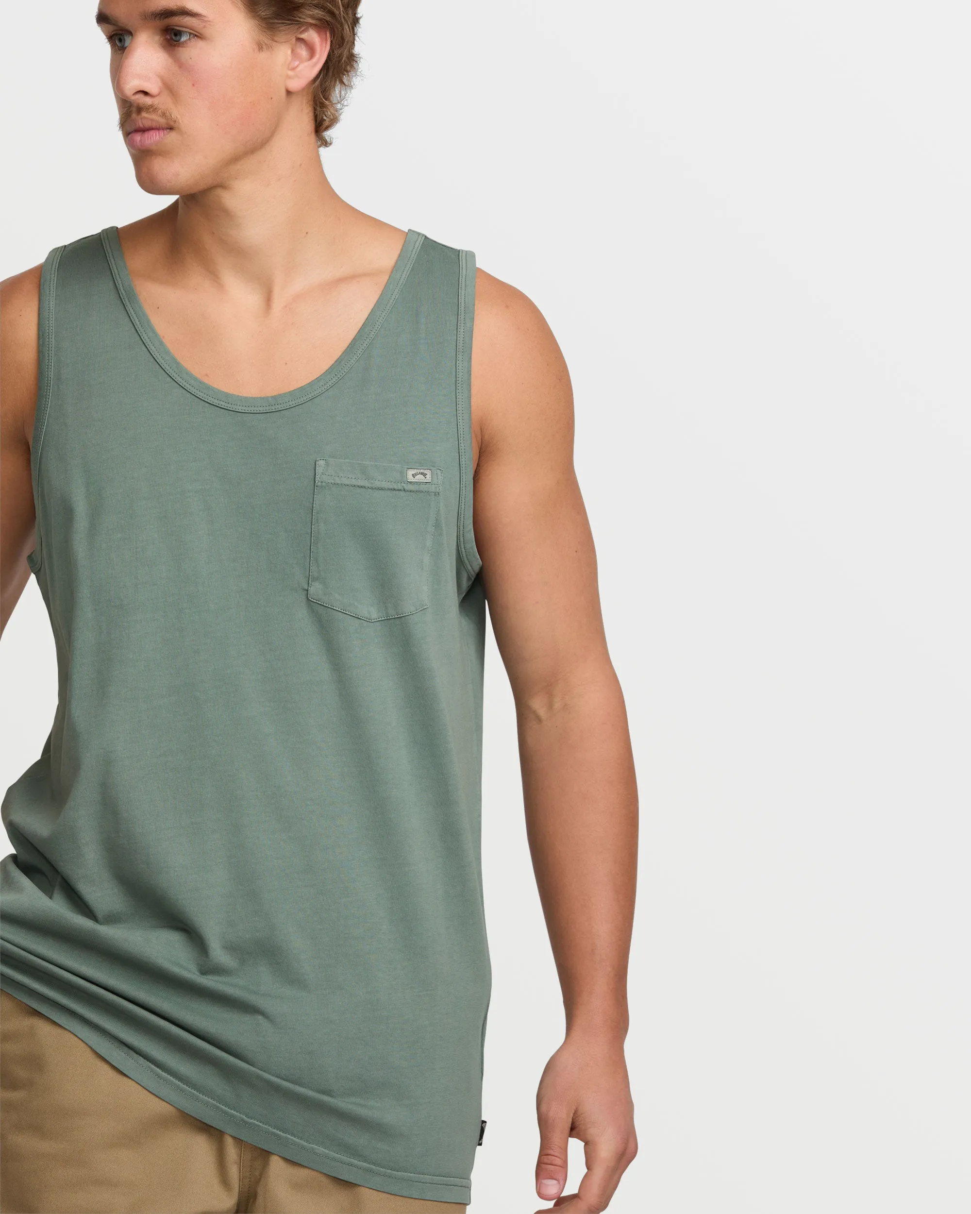 Essential Premium Wave Wash Tank - Dark Slate sold by Billabong product image thumbnail 4