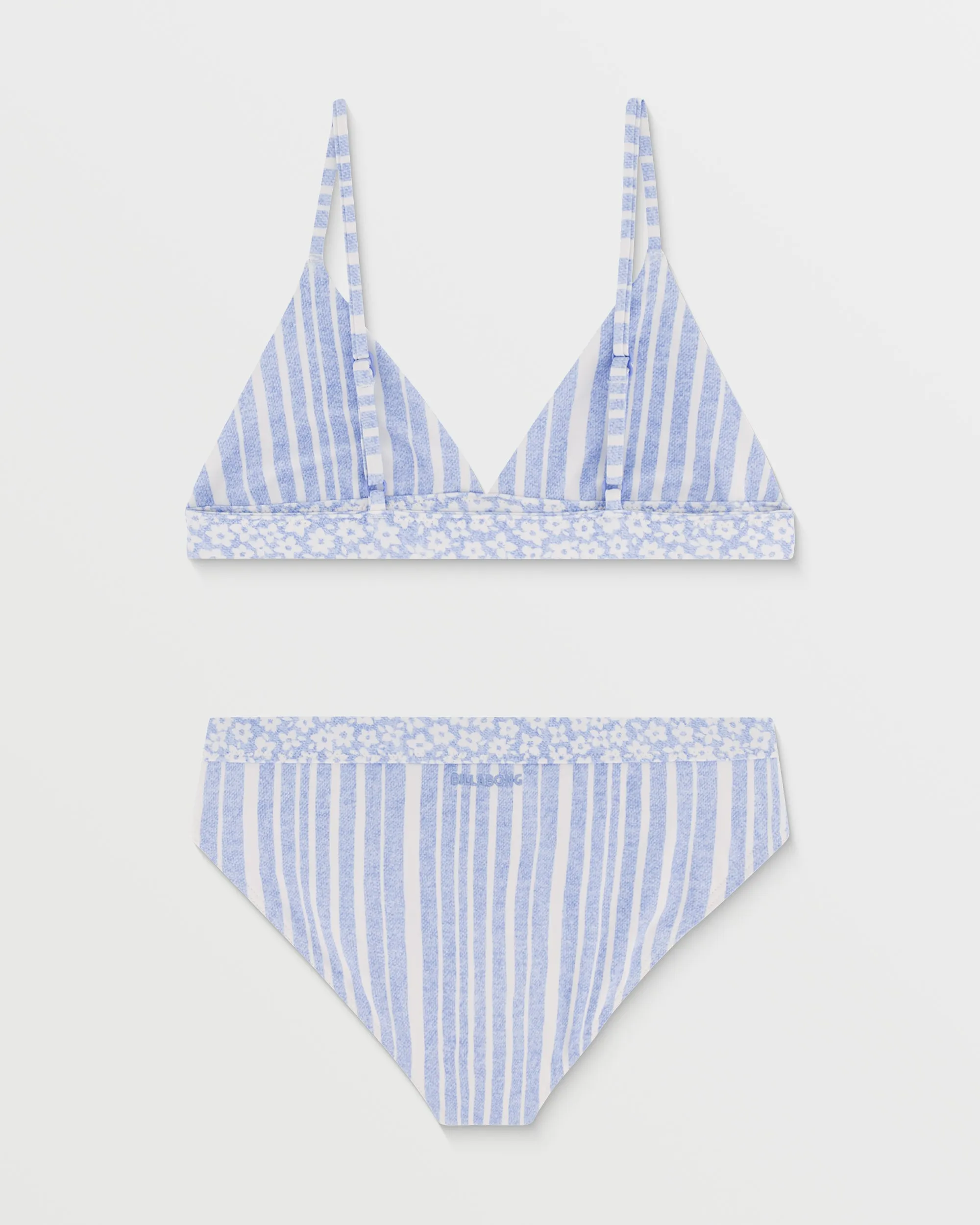 Girls Blue By The Sea Reversible Bikini Set - Light Chambray sold by Billabong product image thumbnail 4