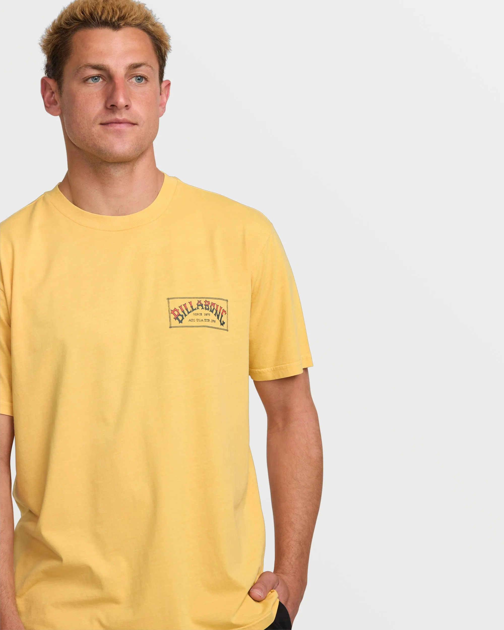 Original Arch Premium Wave Wash Short Sleeve Tee - Vintage Gold sold by Billabong product image thumbnail 4