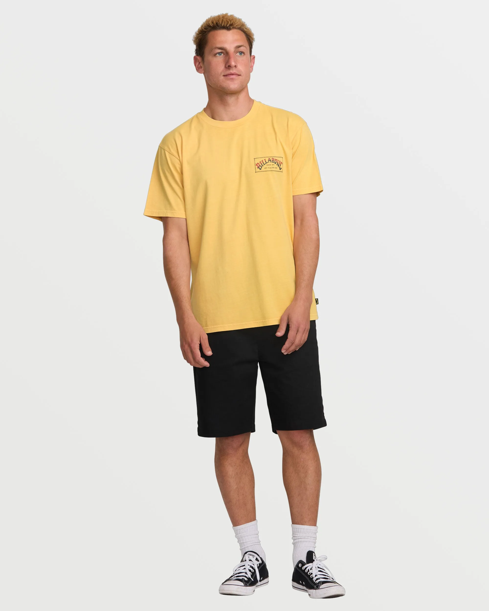 Original Arch Premium Wave Wash Short Sleeve Tee - Vintage Gold sold by Billabong product image thumbnail 5