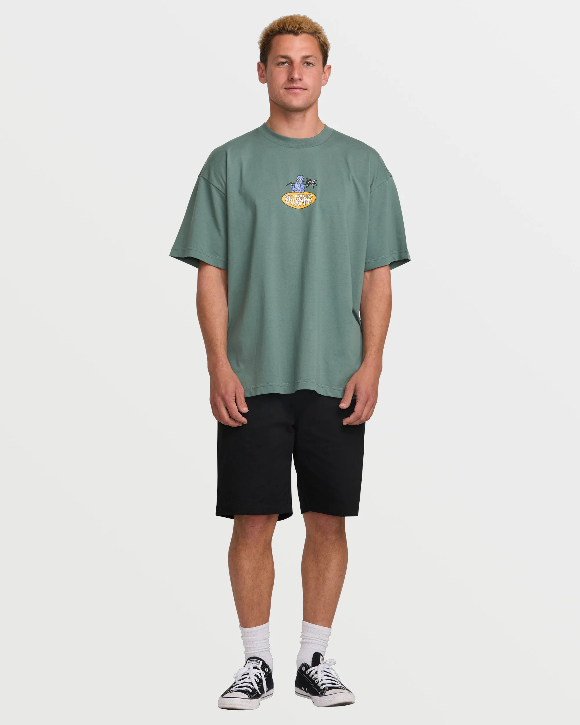 Tropical Reaper OG Short Sleeve Tee - Dark Slate sold by Billabong product image thumbnail 5