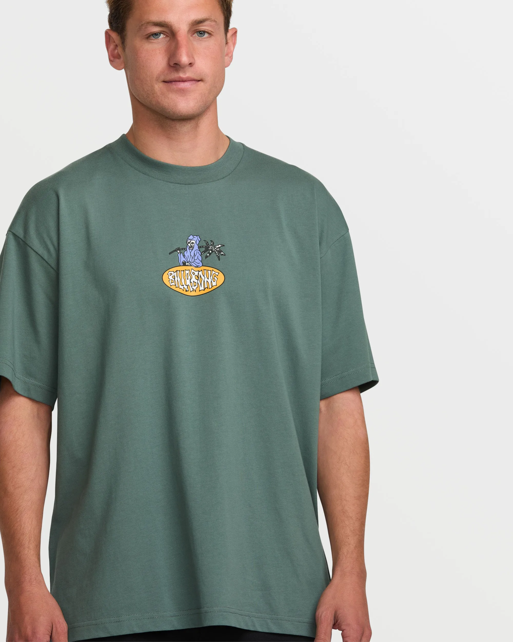 Tropical Reaper OG Short Sleeve Tee - Dark Slate sold by Billabong product image thumbnail 4