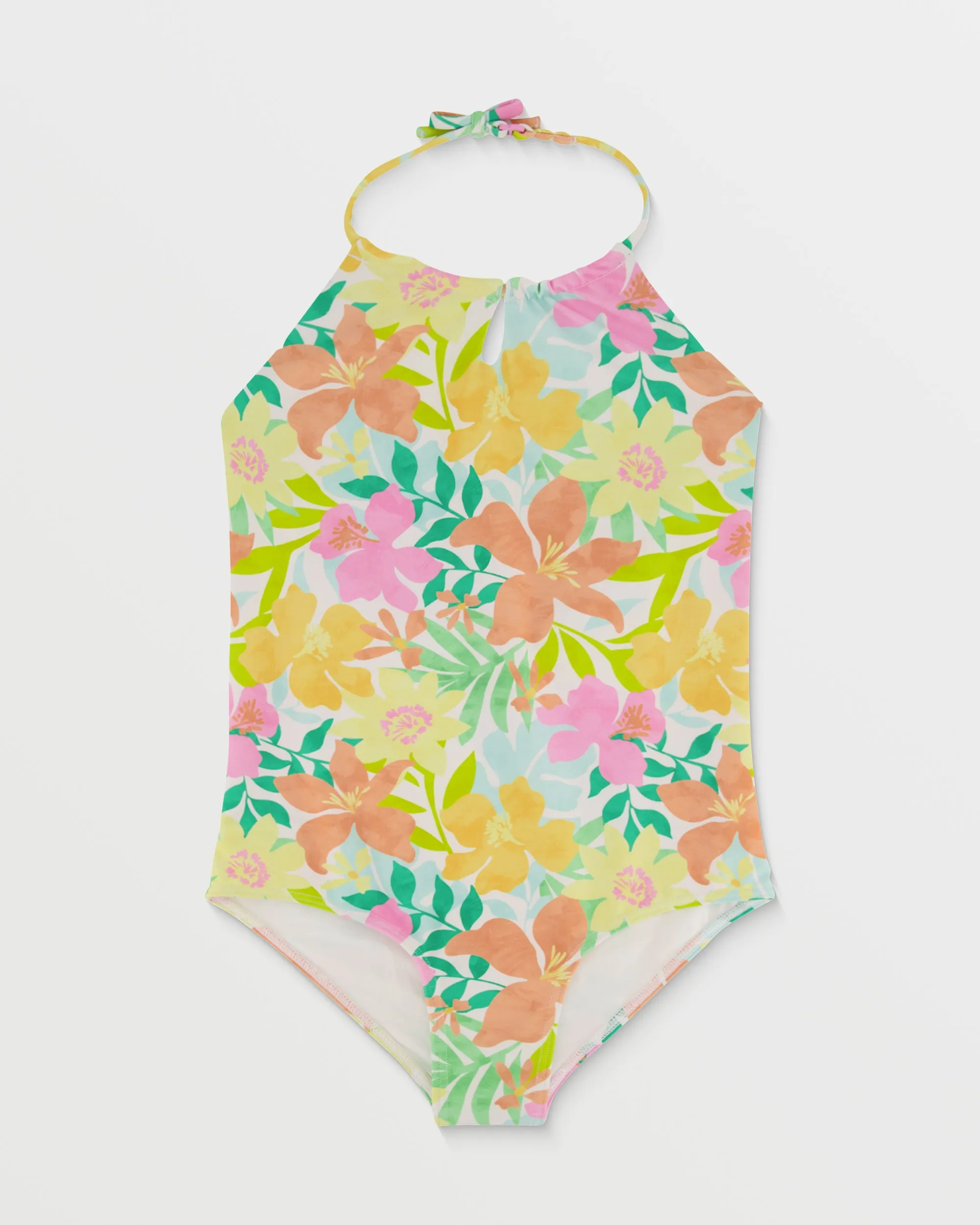 Girls Sweet Aloha One Piece - Salt Crystal sold by Billabong