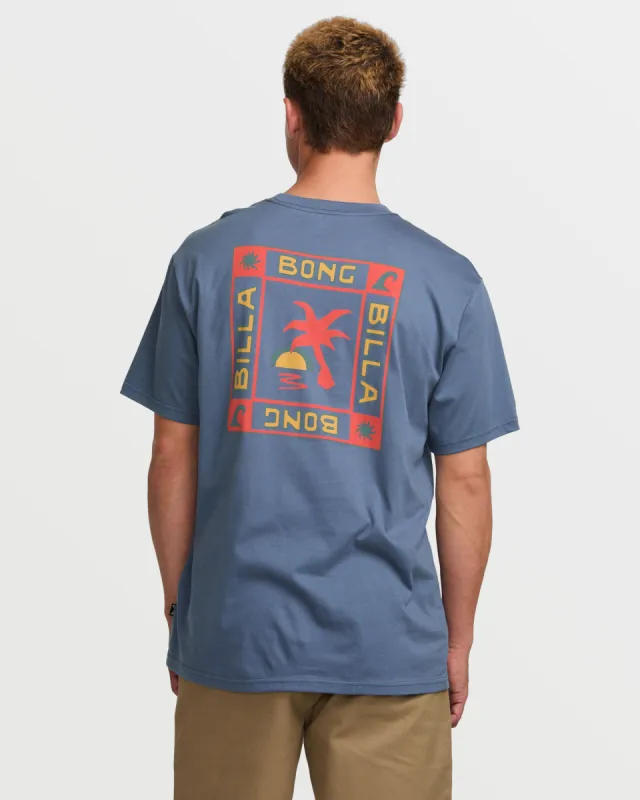 Window Premium Short Sleeve Tee - Slate Blue sold by Billabong