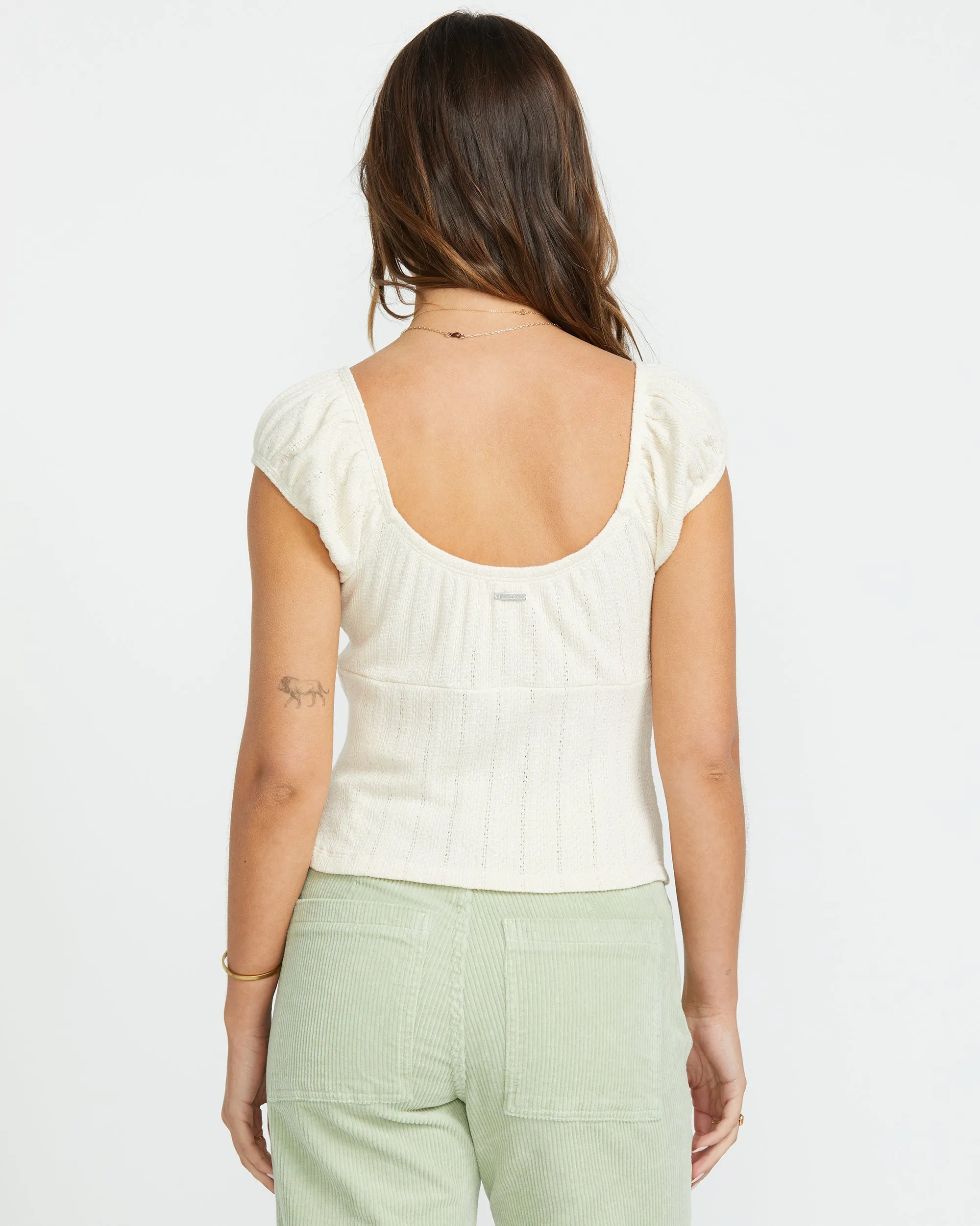 Everythings Rosy Short Sleeve Tee - Whitecap sold by Billabong product image thumbnail 2