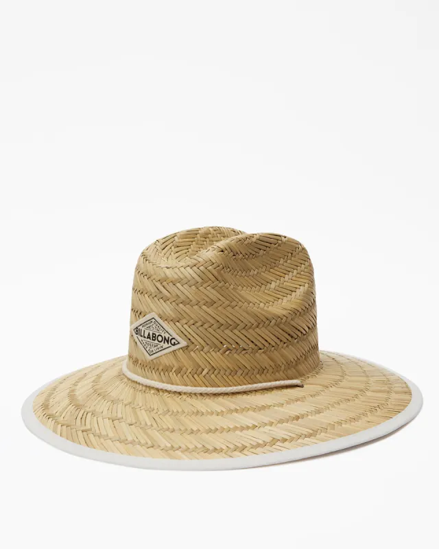 Classic Printed Straw Hat - Salt Crystal sold by Billabong