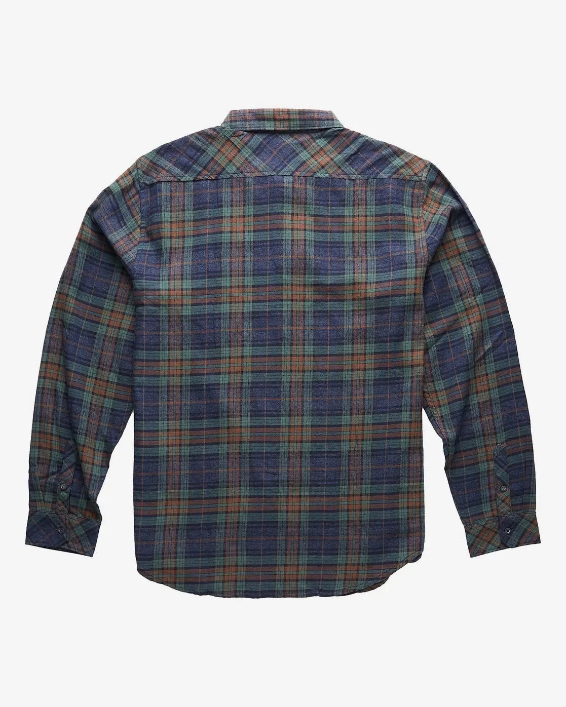 Classic Flannel Long Sleeve Shirt - Navy sold by Billabong product image thumbnail 2