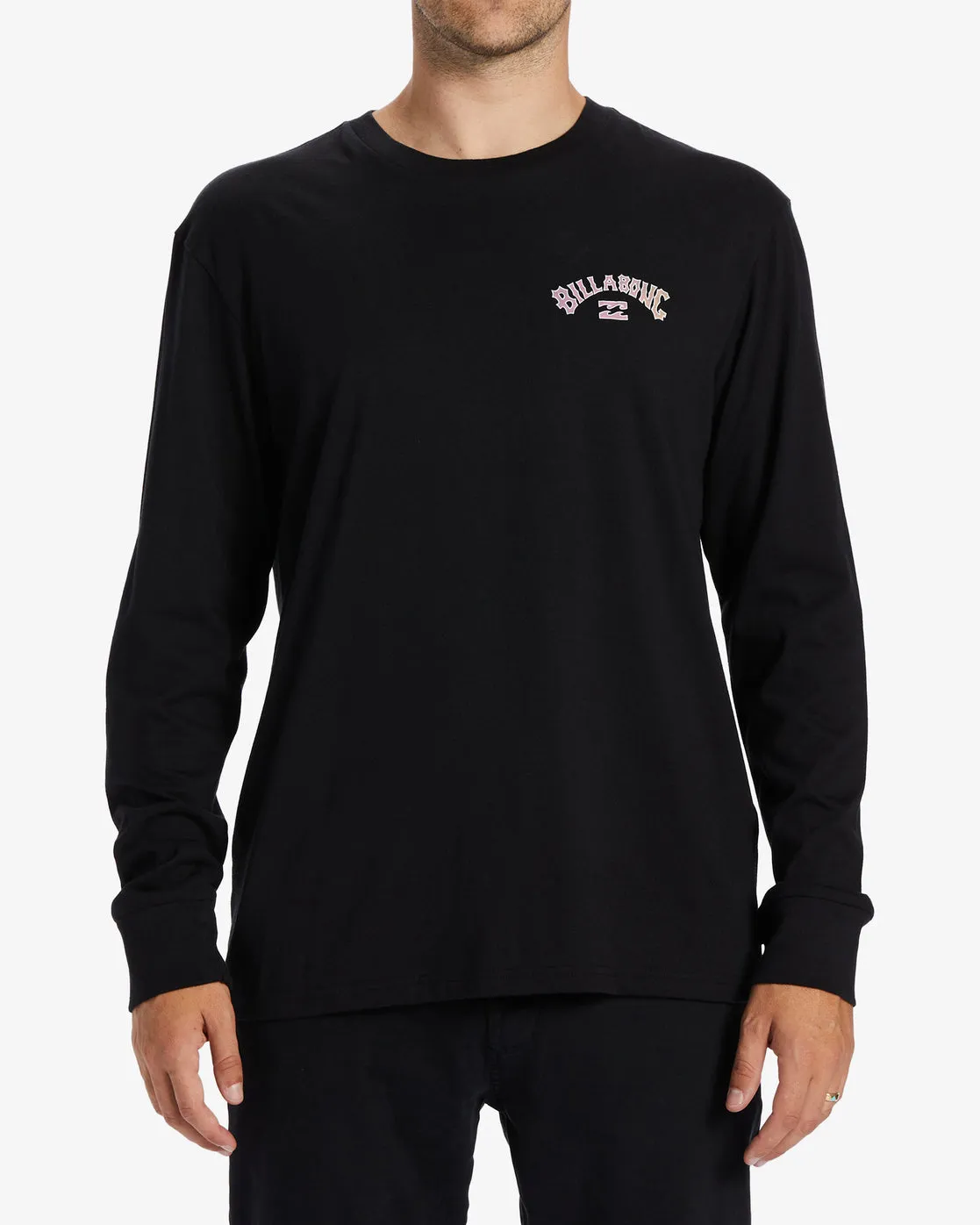 Arch Fill Long Sleeve T-Shirt - Black sold by Billabong