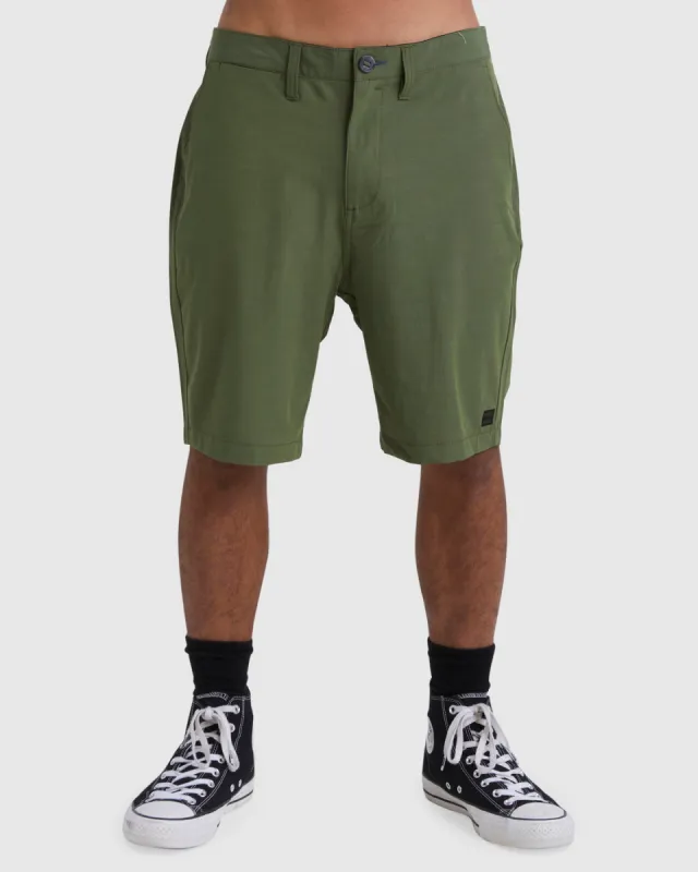 Crossfire Solid Submersible Shorts 20" - Military sold by Billabong