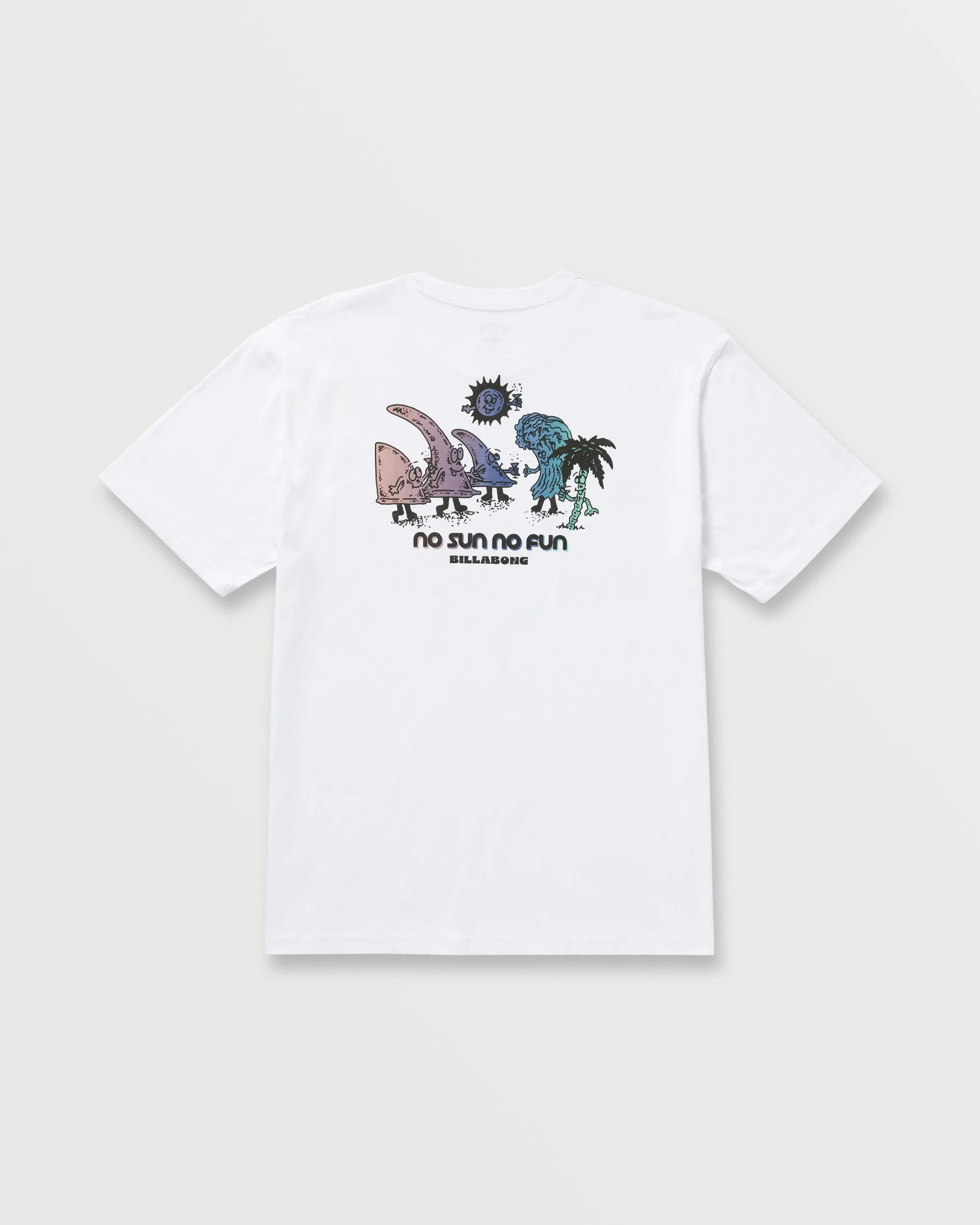Sun Fun Regular Tee - White sold by Billabong product image thumbnail 4