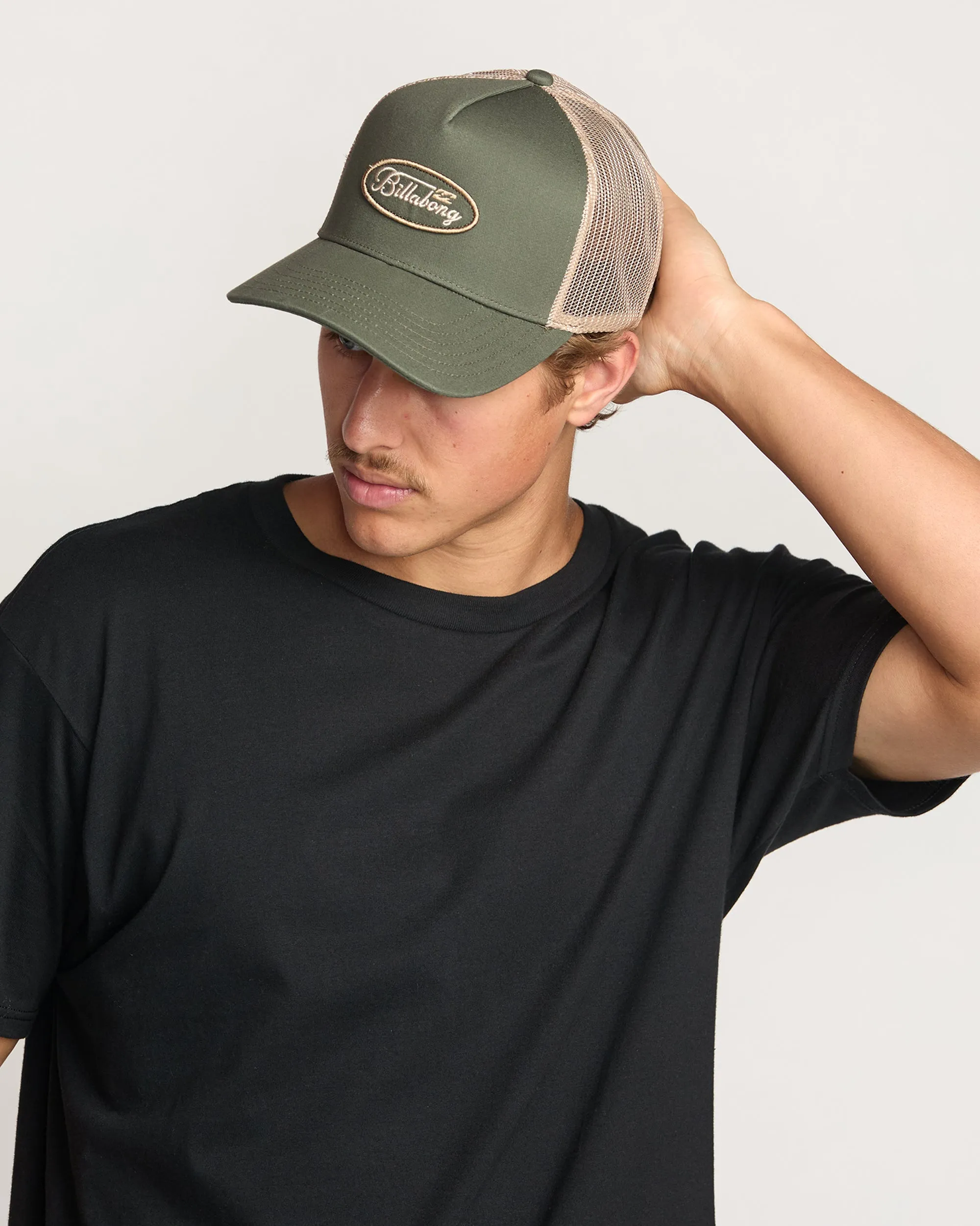 Bad Dog Trucker Hat - Military sold by Billabong product image thumbnail 3