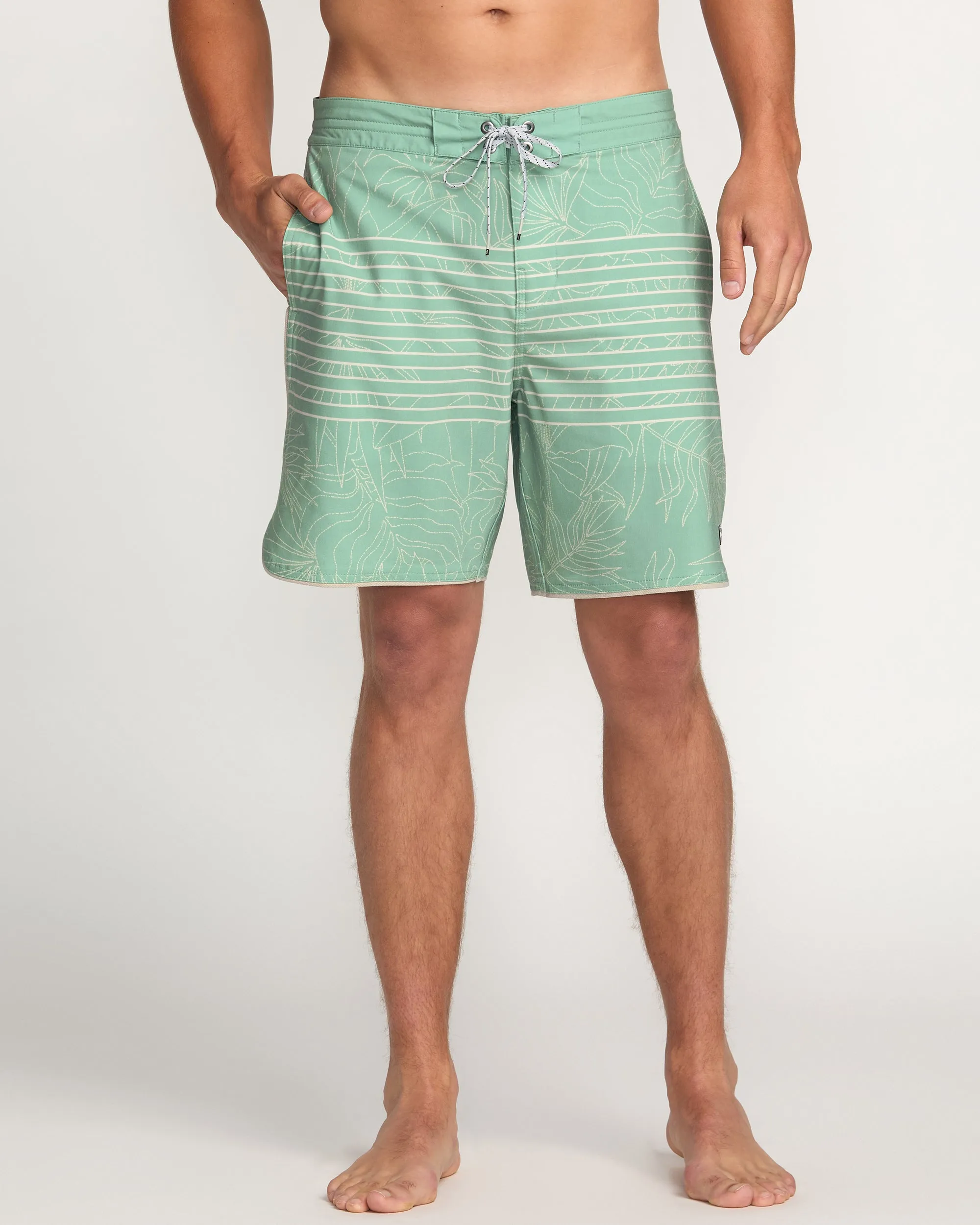 73 Lo Tide 18" Boardshorts - Mist Green sold by Billabong