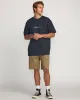 Triple Up Regular Tee - Aged Indigo sold by Billabong