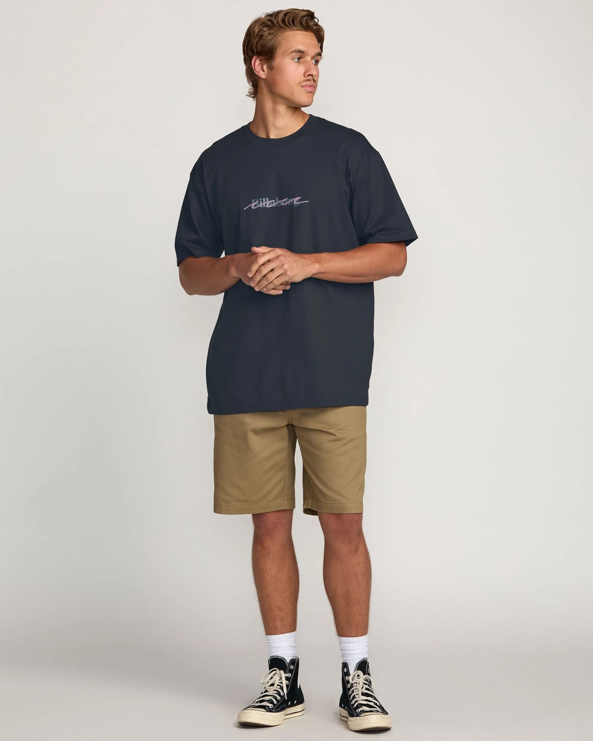 Triple Up Regular Tee - Aged Indigo sold by Billabong product image thumbnail 5