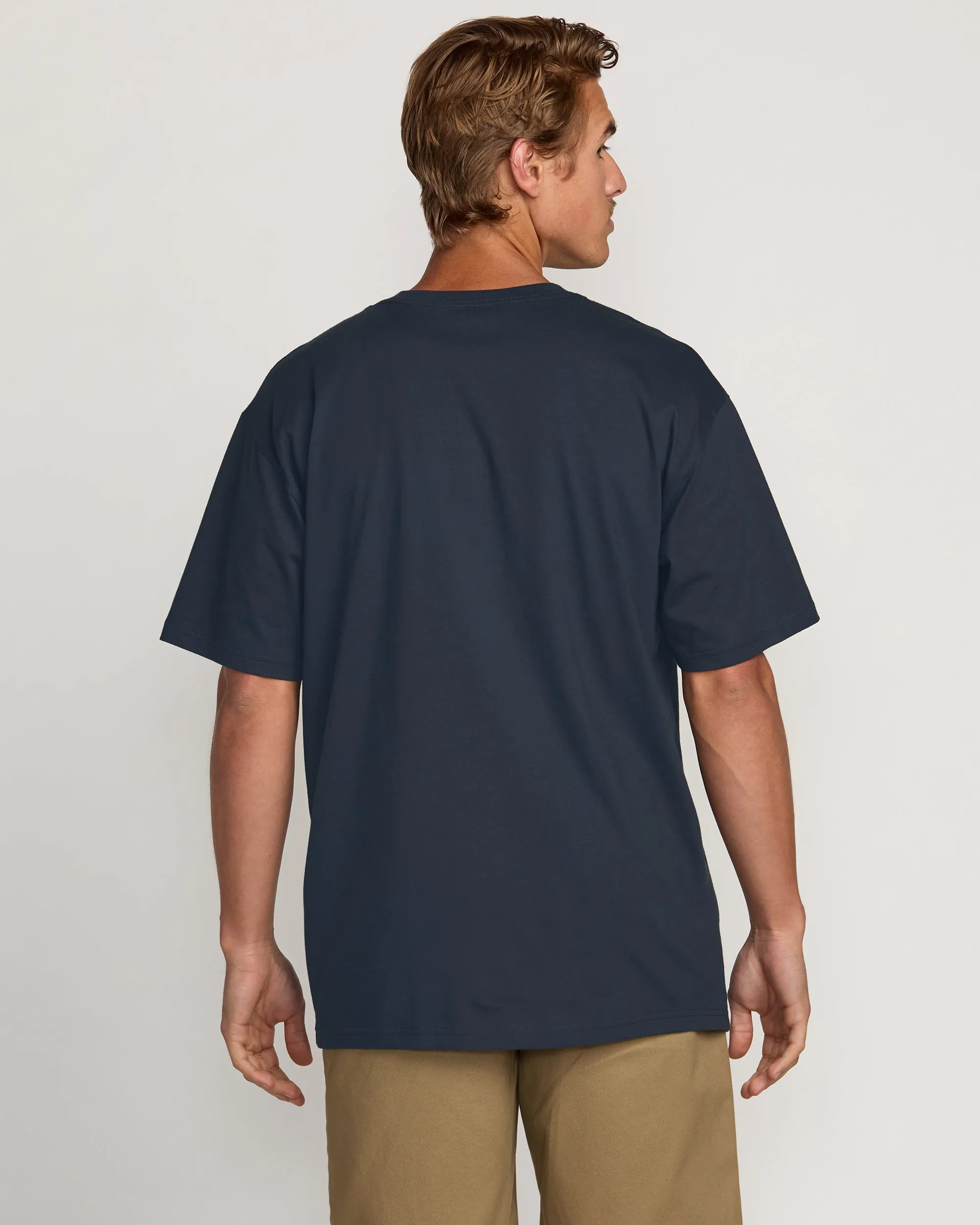 Triple Up Regular Tee - Aged Indigo sold by Billabong product image thumbnail 2