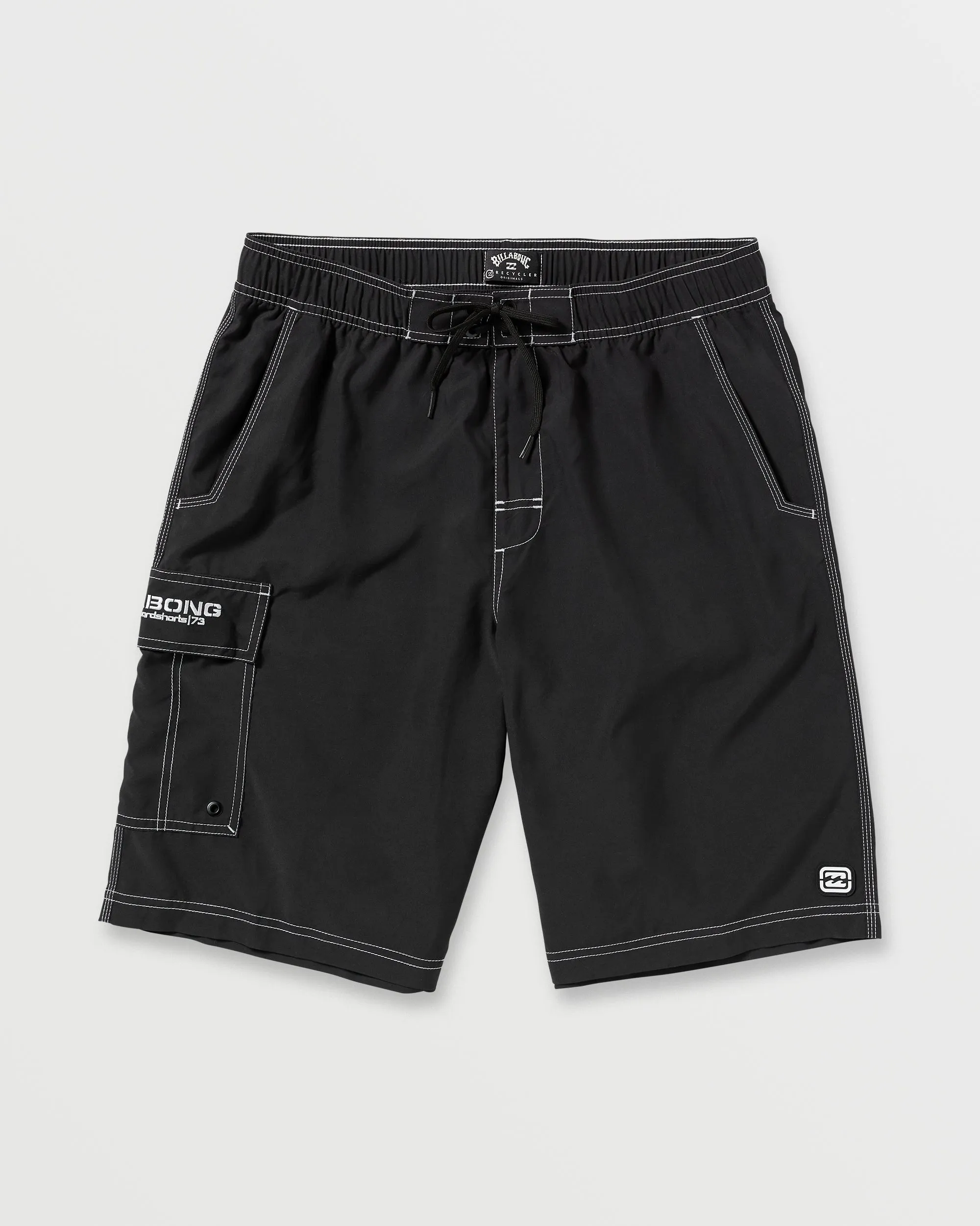 Throw On Laybacks 21" Trunks - Black sold by Billabong product image thumbnail 3
