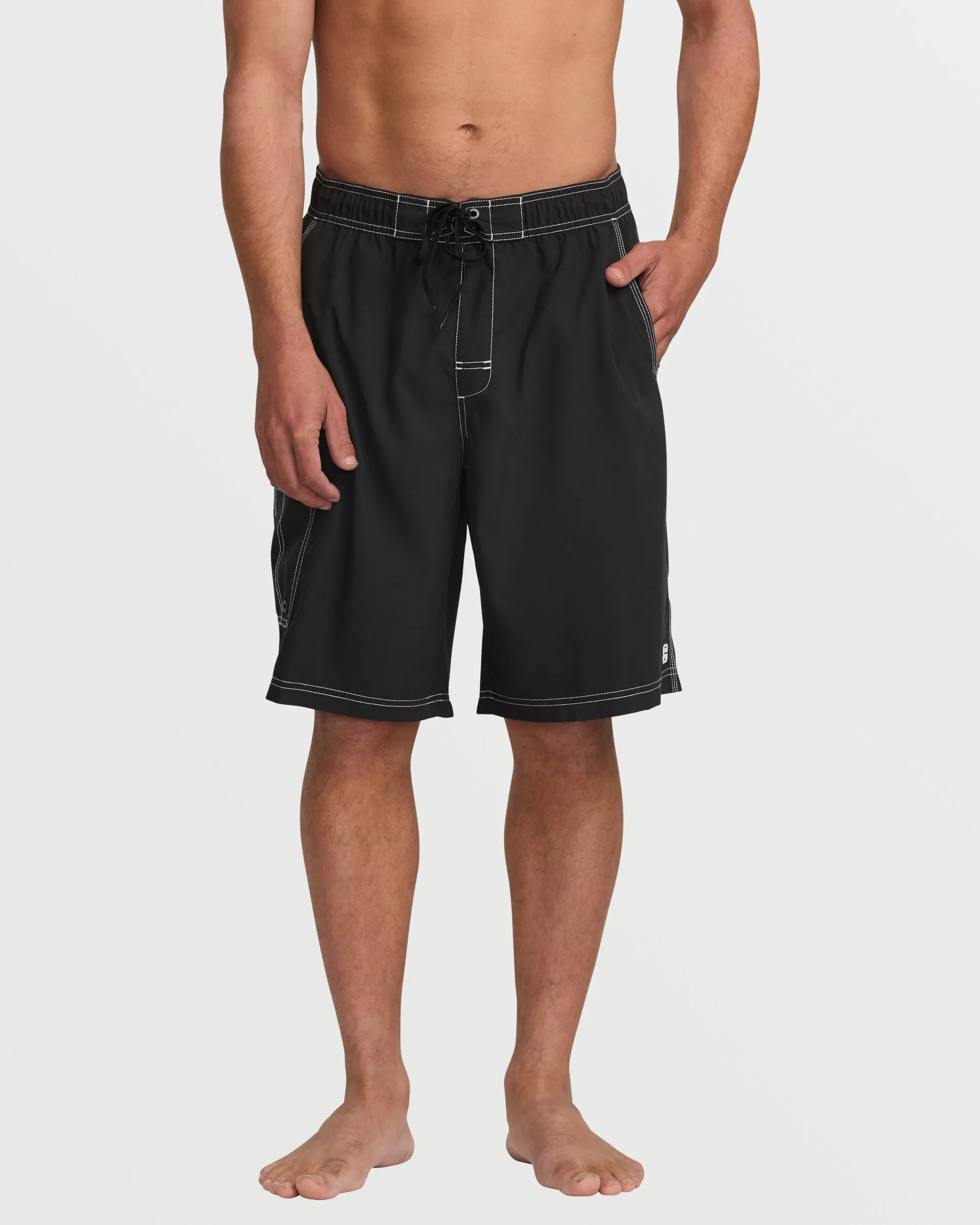 Throw On Laybacks 21" Trunks - Black sold by Billabong