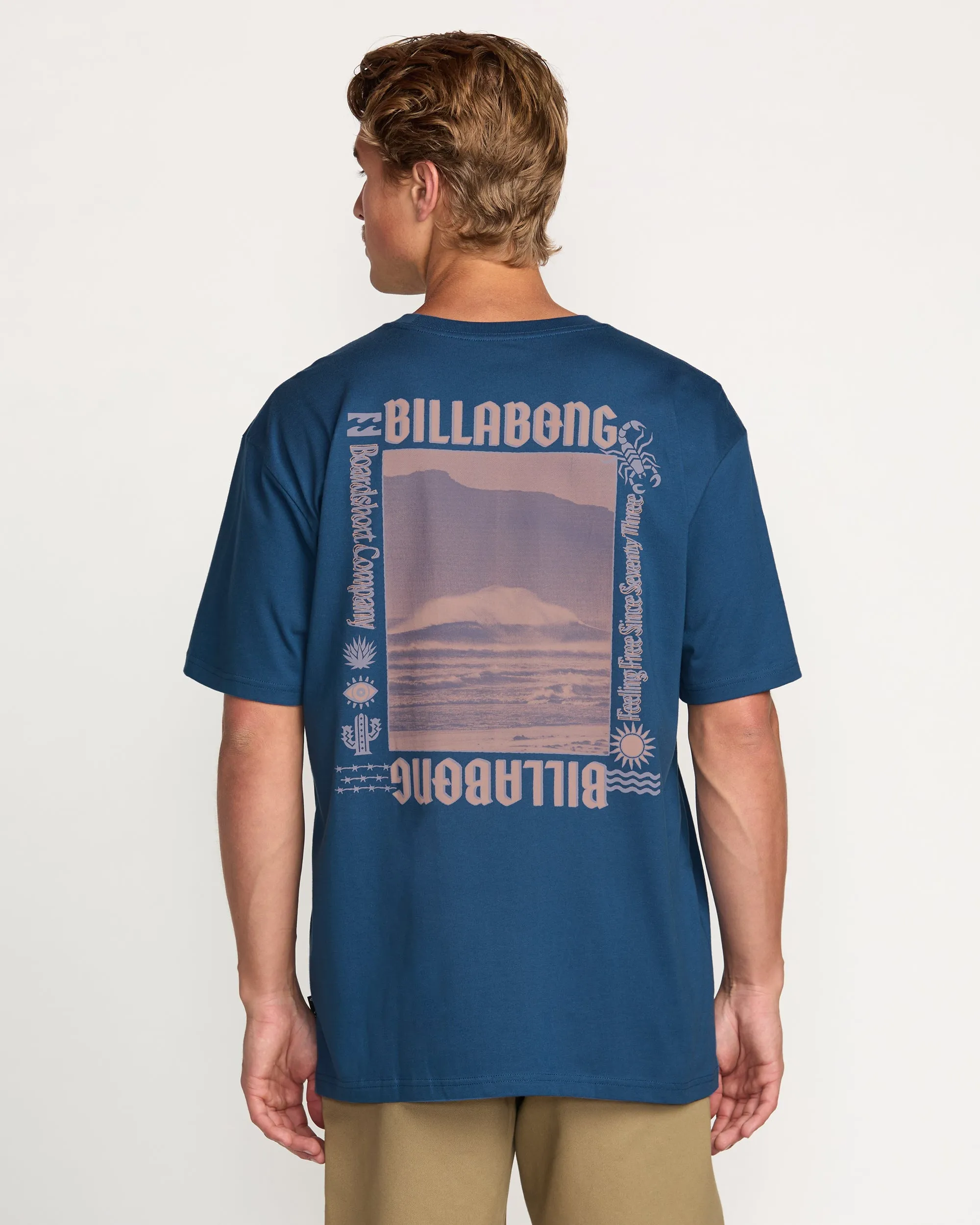 The Hunt Regular Tee - Deep Blue sold by Billabong product image thumbnail 2