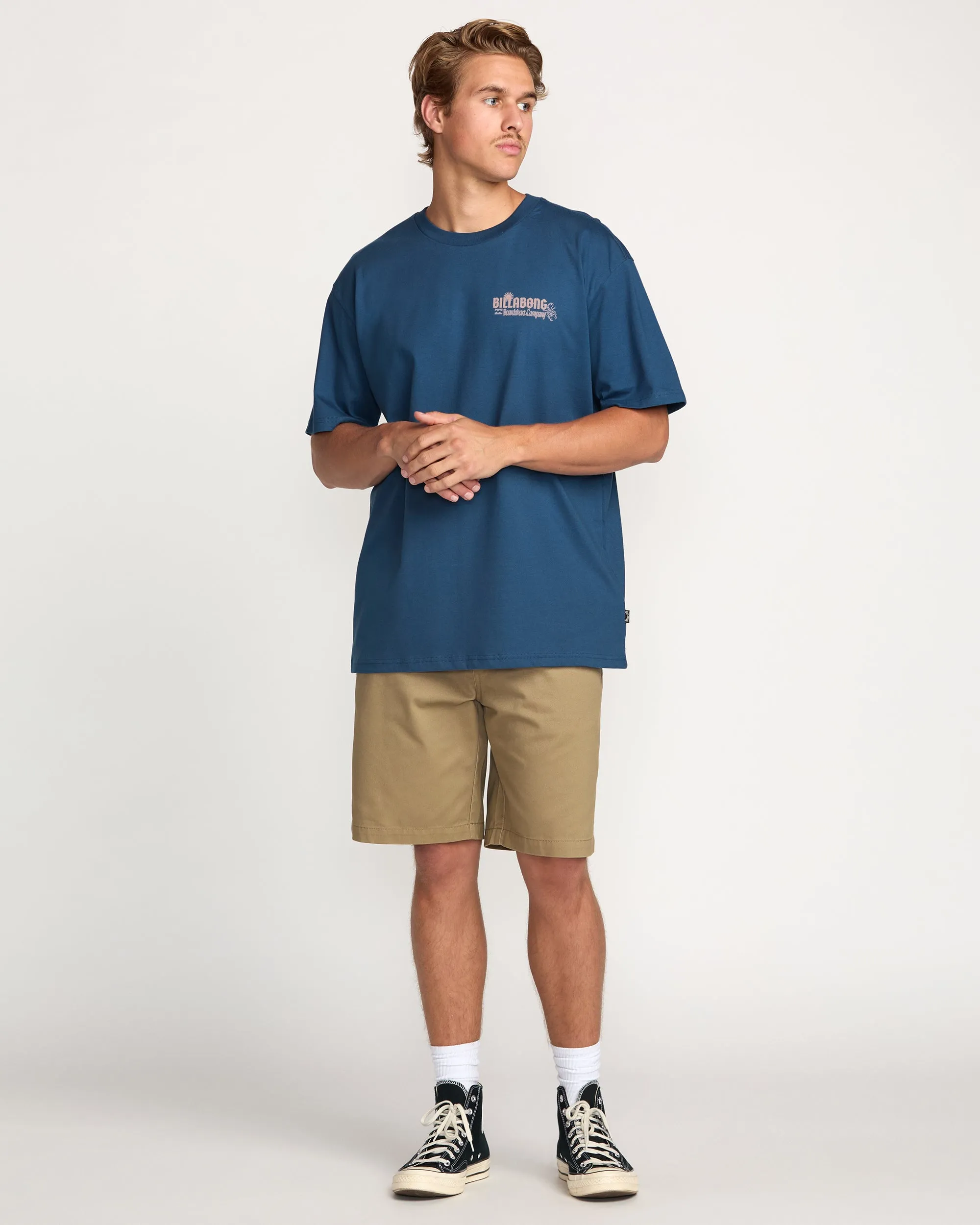 The Hunt Regular Tee - Deep Blue sold by Billabong product image thumbnail 5