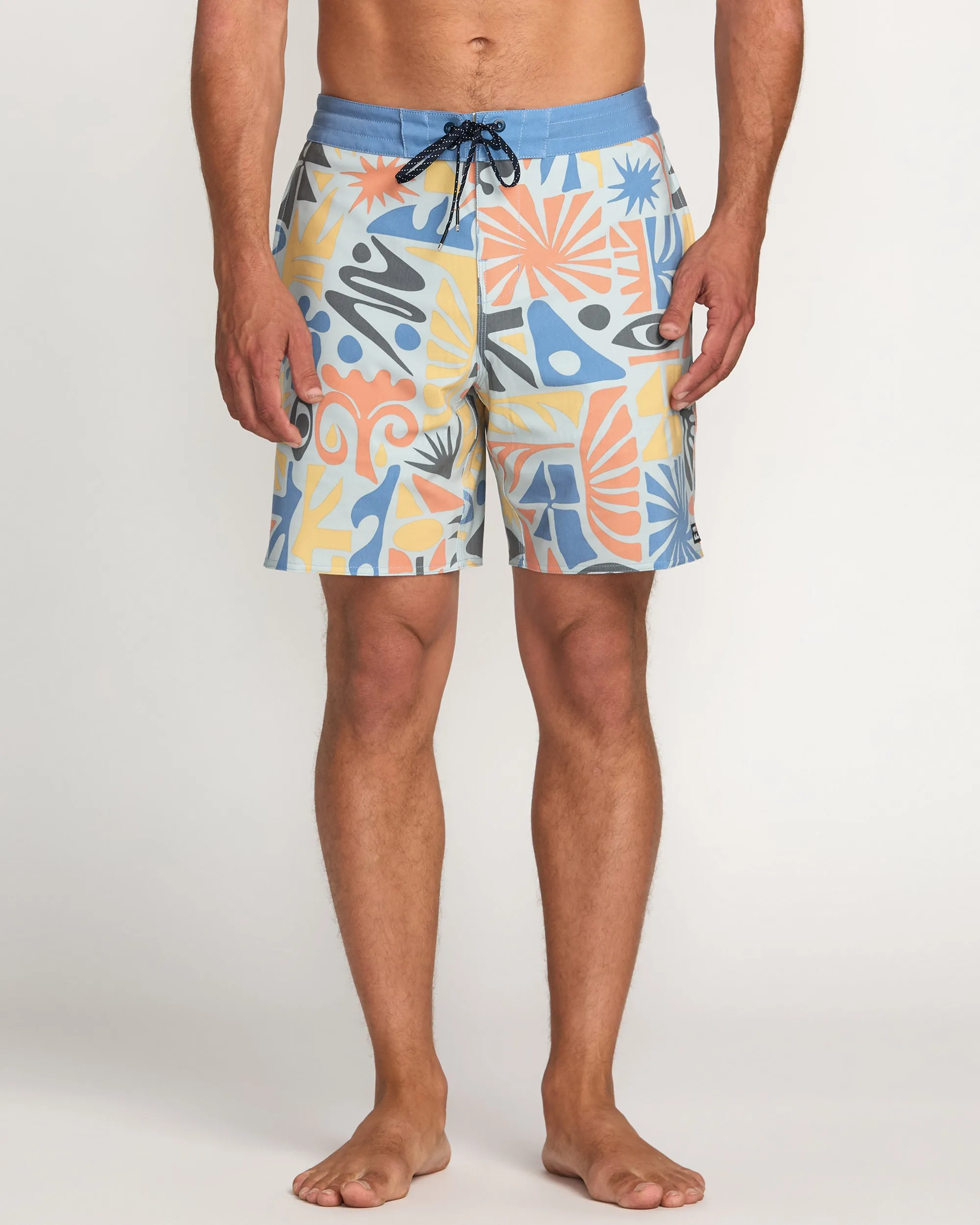 Good Times Lo Tide 18" Boardshorts - Multi sold by Billabong