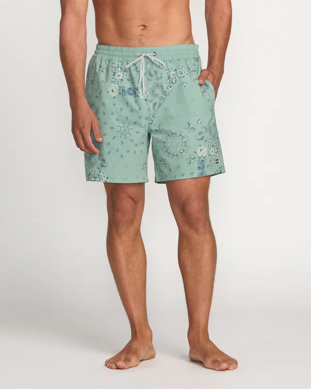 Good Times Laybacks 16" Trunks - Mist Green sold by Billabong