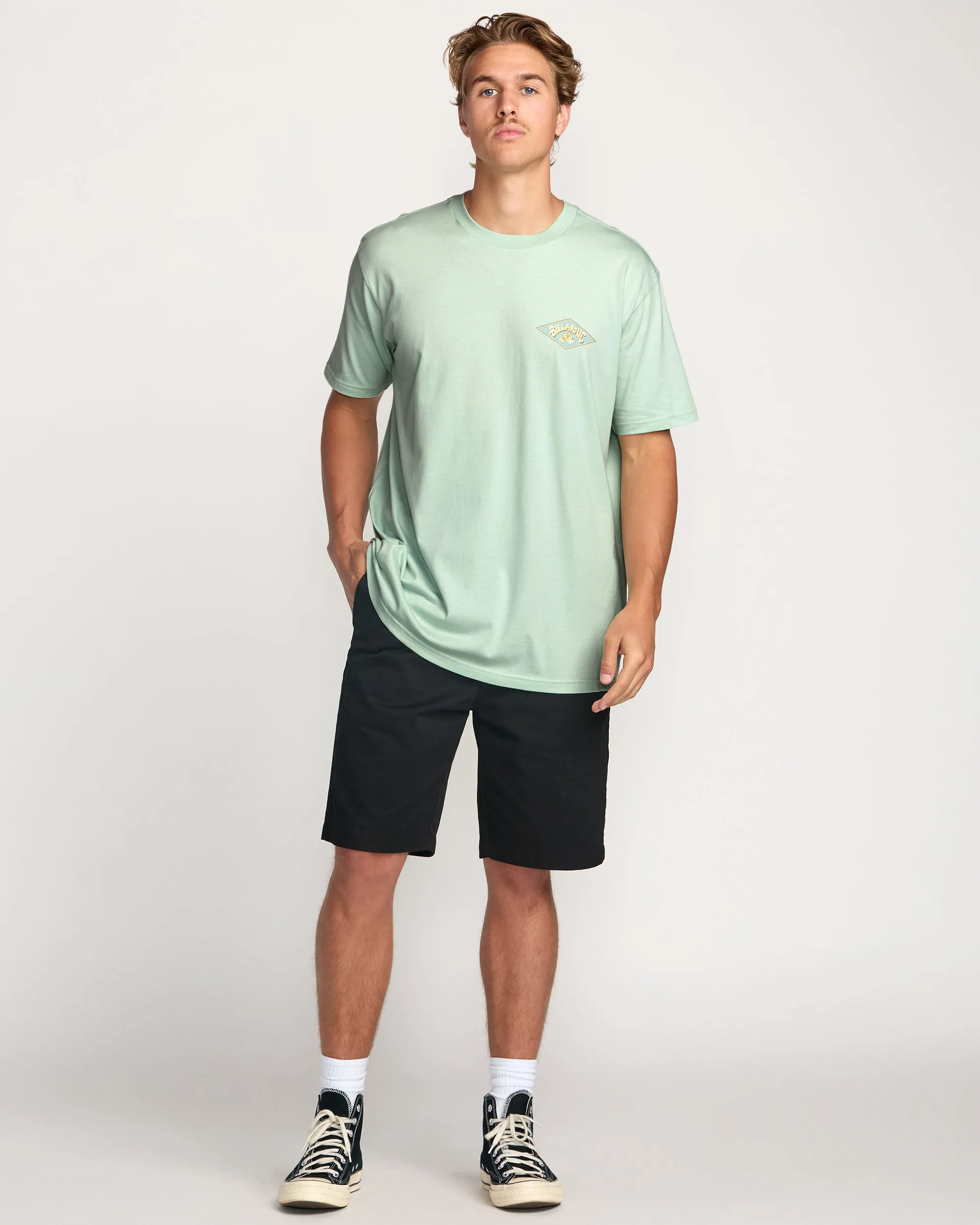 Diamond Arch Premium Tee - Seafoam sold by Billabong product image thumbnail 5