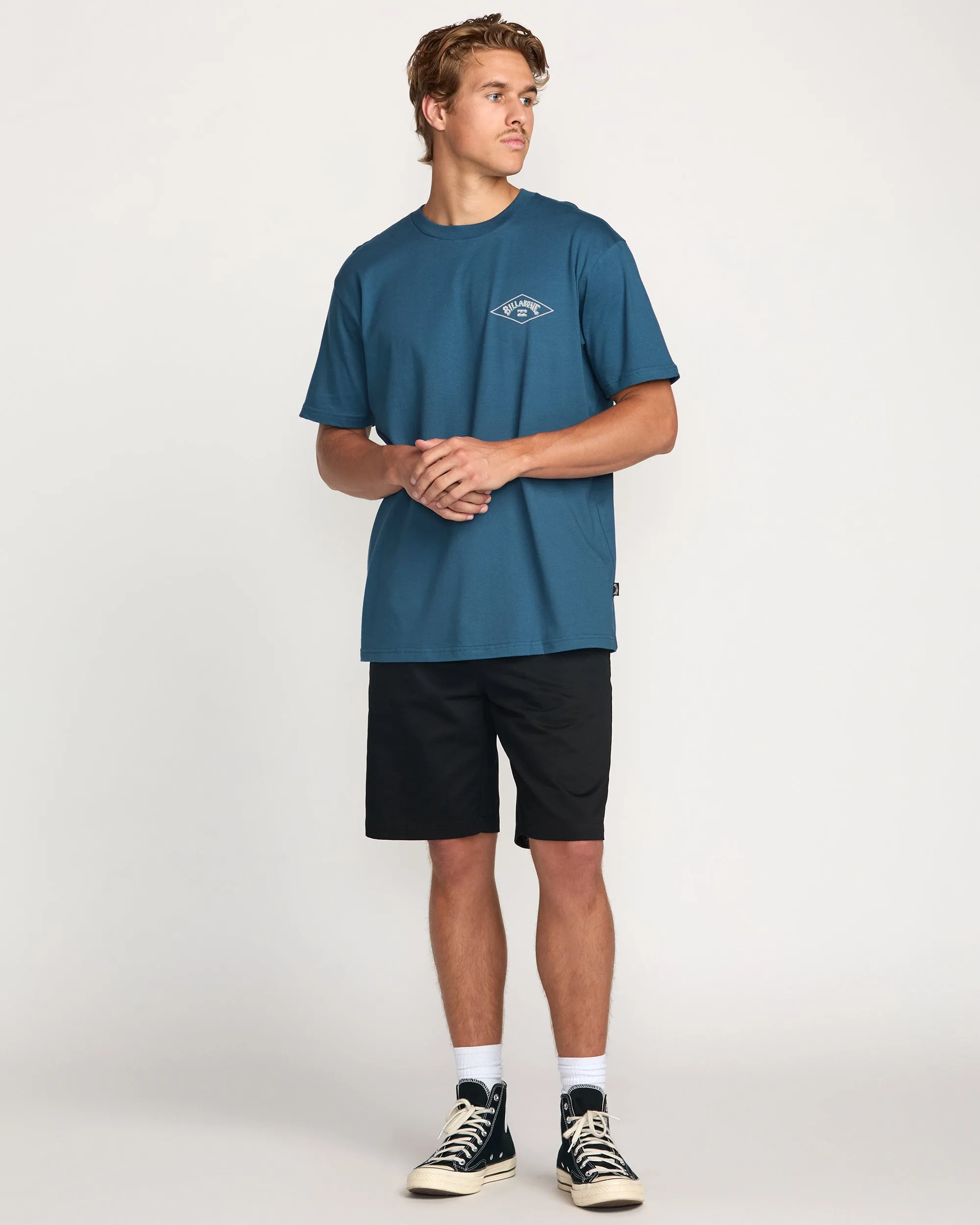 Diamond Arch Premium Tee - Deep Blue sold by Billabong product image thumbnail 5