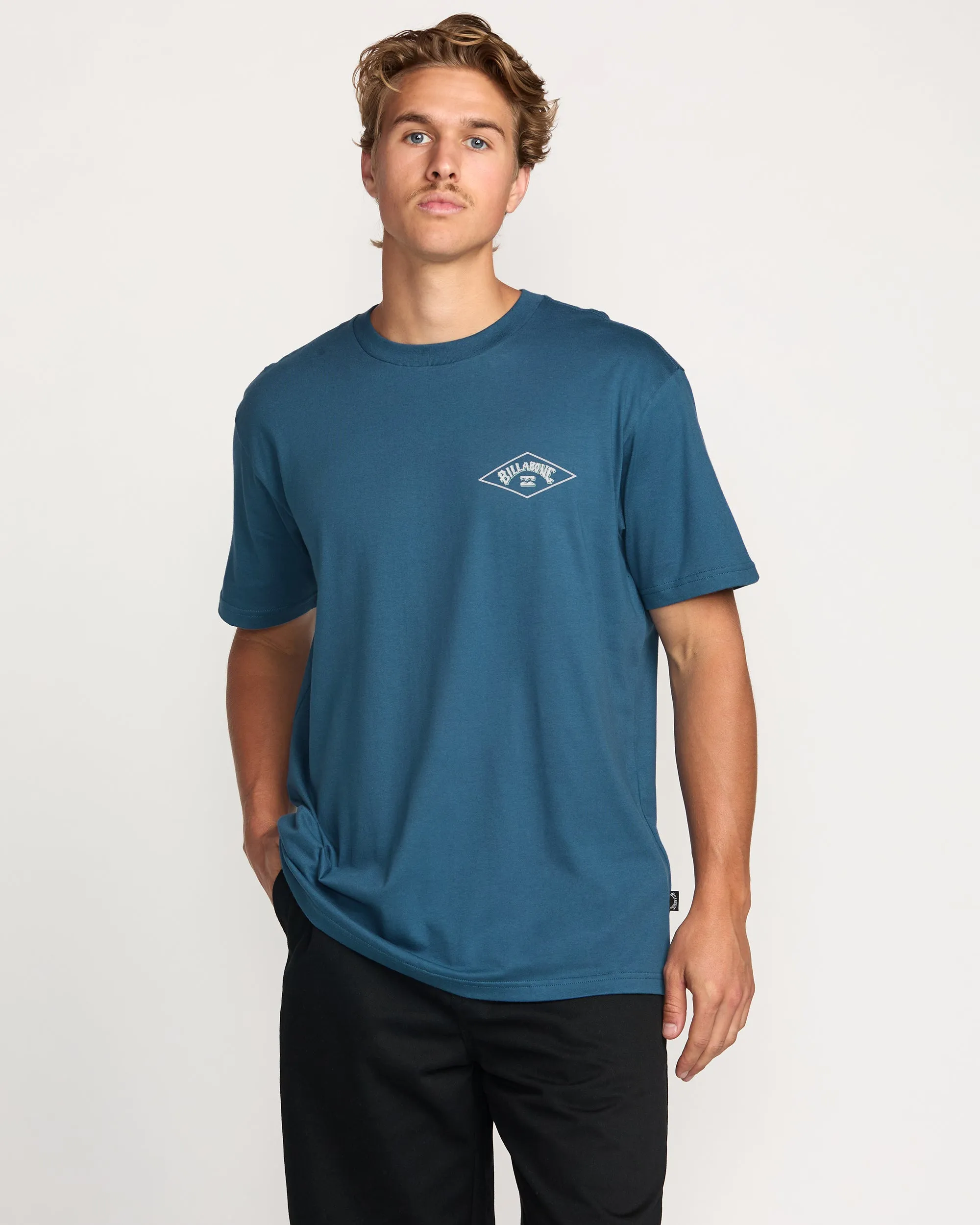 Diamond Arch Premium Tee - Deep Blue sold by Billabong