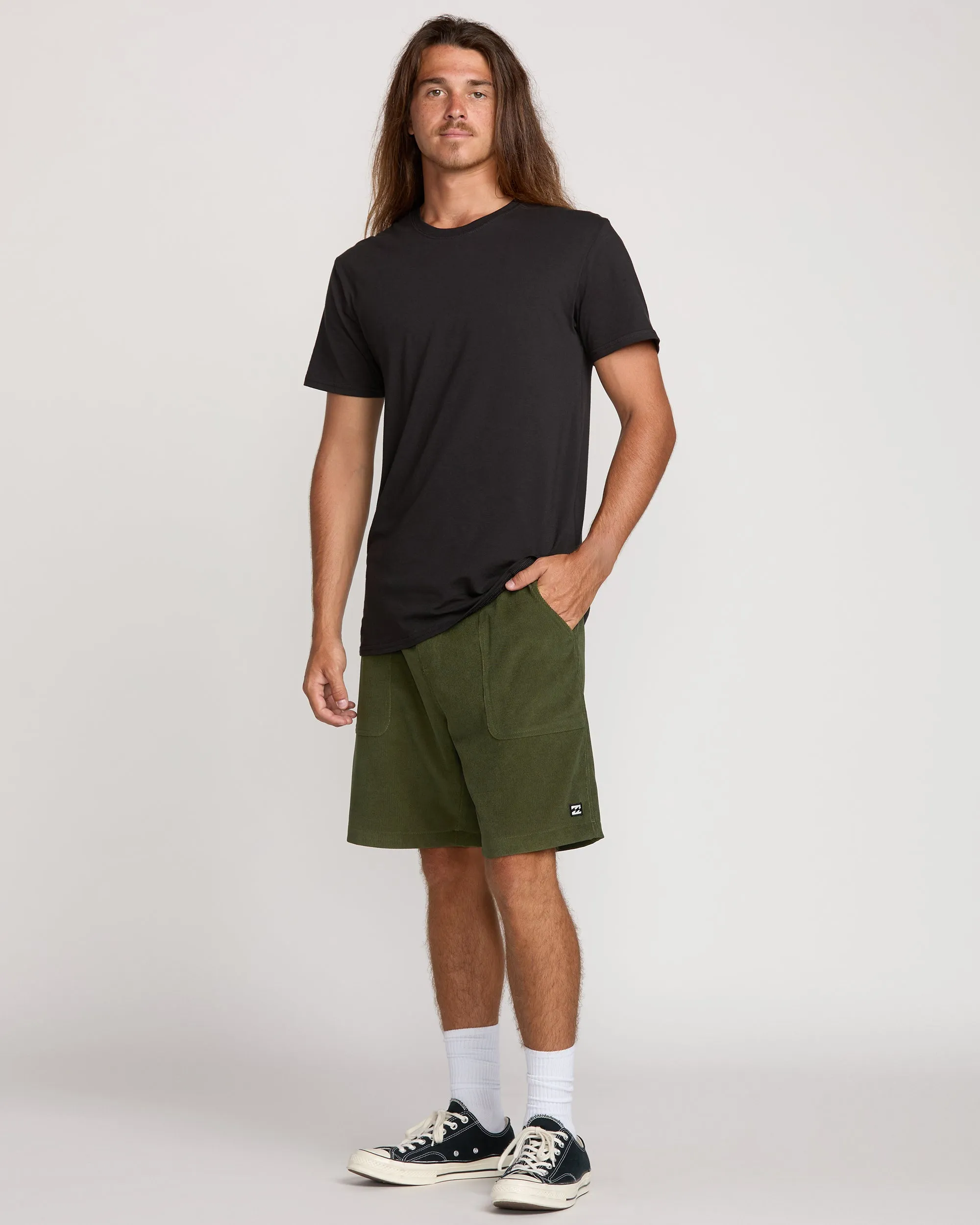 De La Cruz Submersible Hybrid Shorts - Olive sold by Billabong product image thumbnail 5