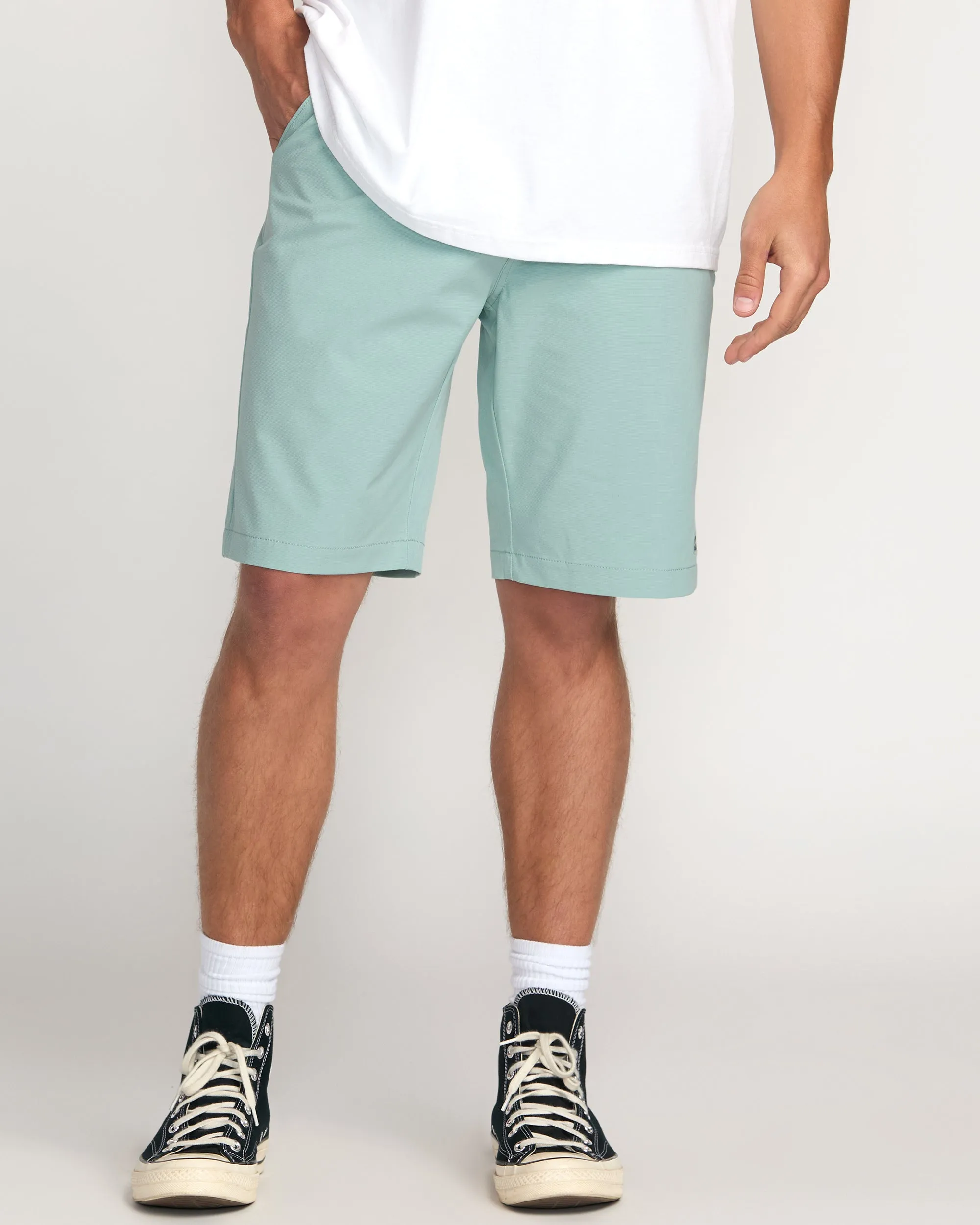 Crossfire Submersible 21" Hybrid Shorts - Seafoam sold by Billabong