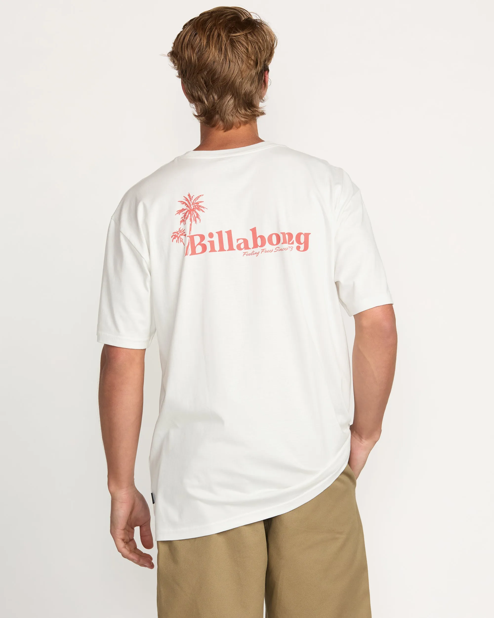 Checking In Regular Tee - Off White sold by Billabong product image thumbnail 2