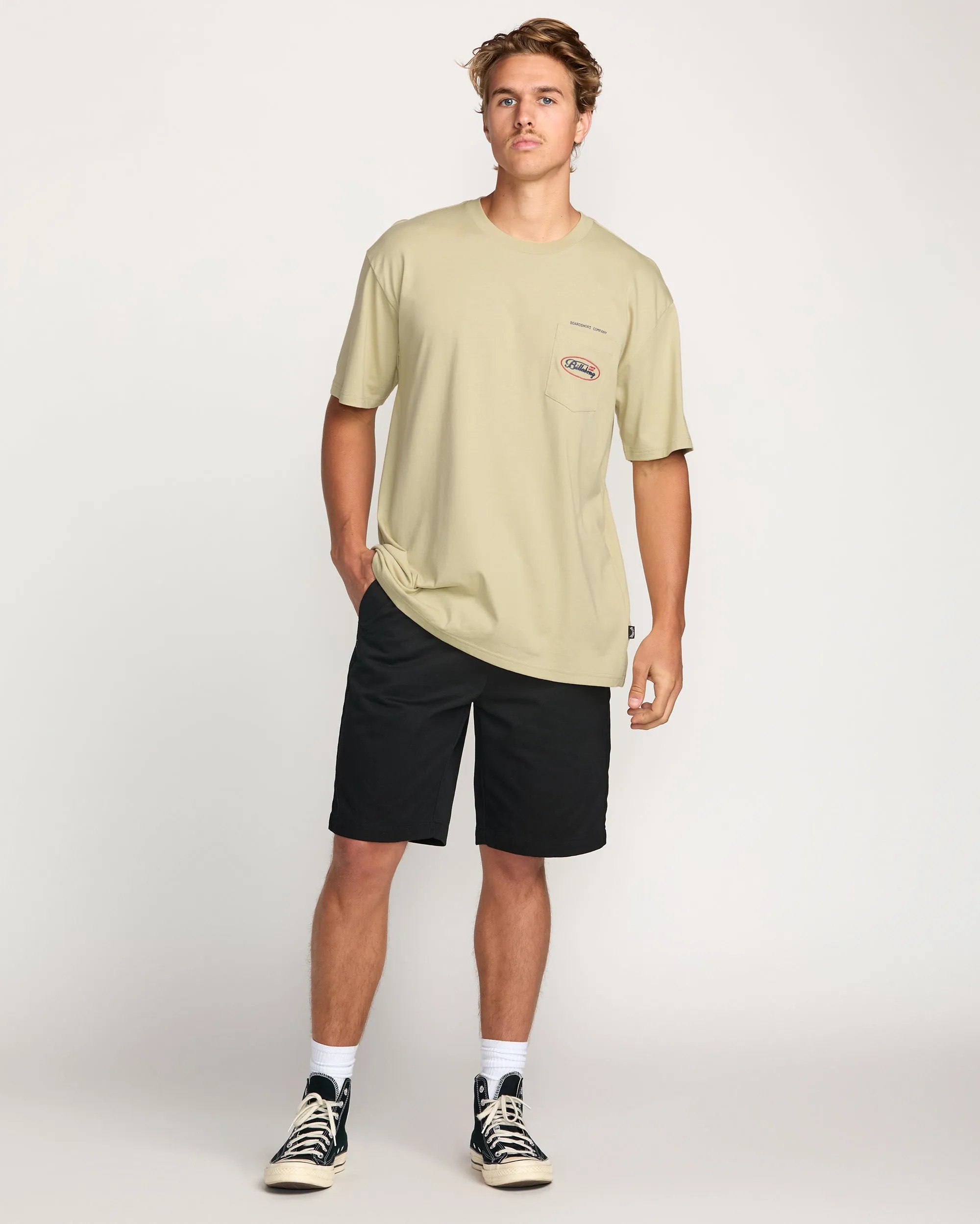Bad Dog Pocket Regular Tee - Desert sold by Billabong product image thumbnail 5