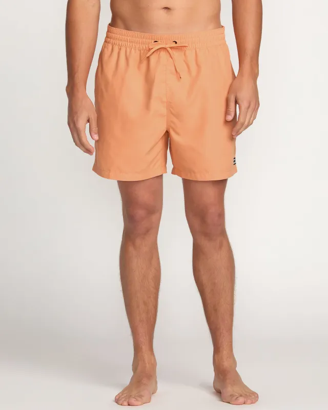 All Day Laybacks 16" Trunks - Tangerine sold by Billabong