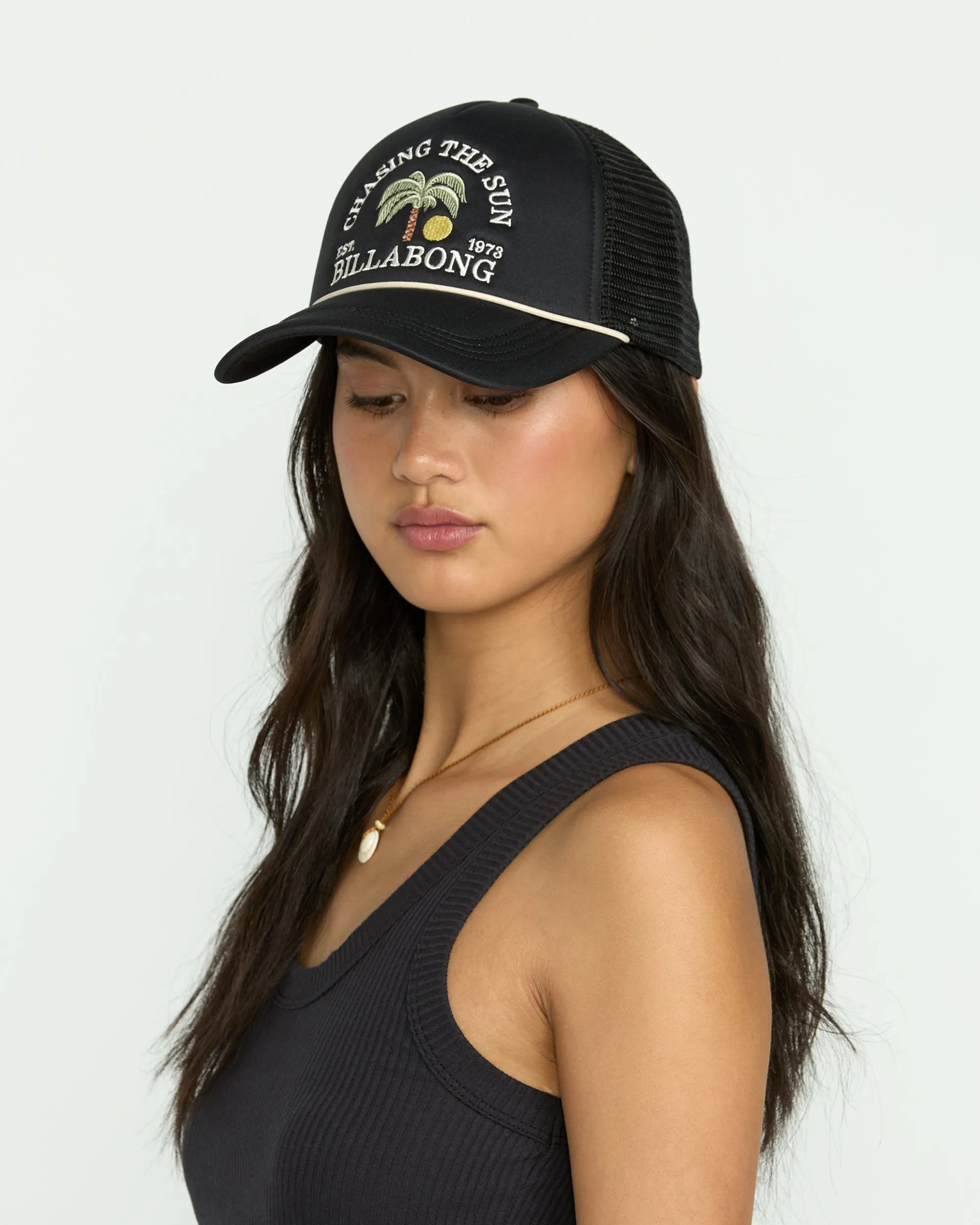 Across Waves Hat - Off Black sold by Billabong