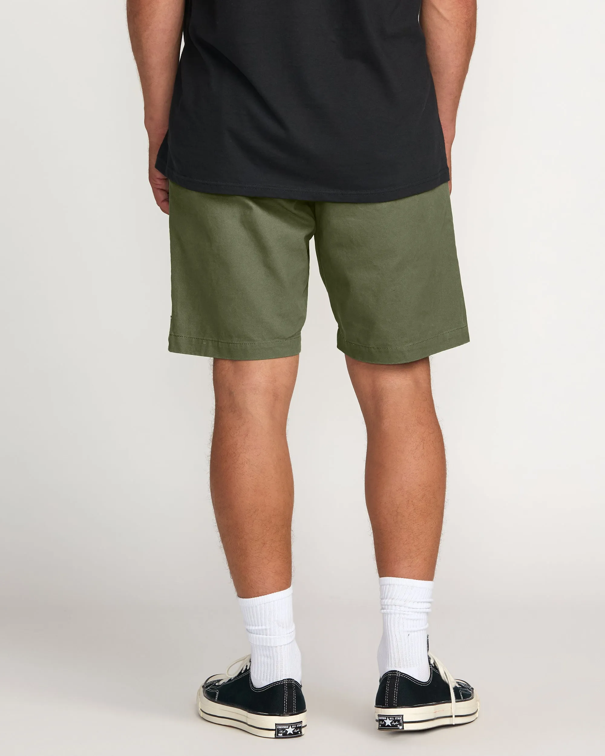 Larry Laybacks 19" Twill Shorts - Olive sold by Billabong product image thumbnail 2