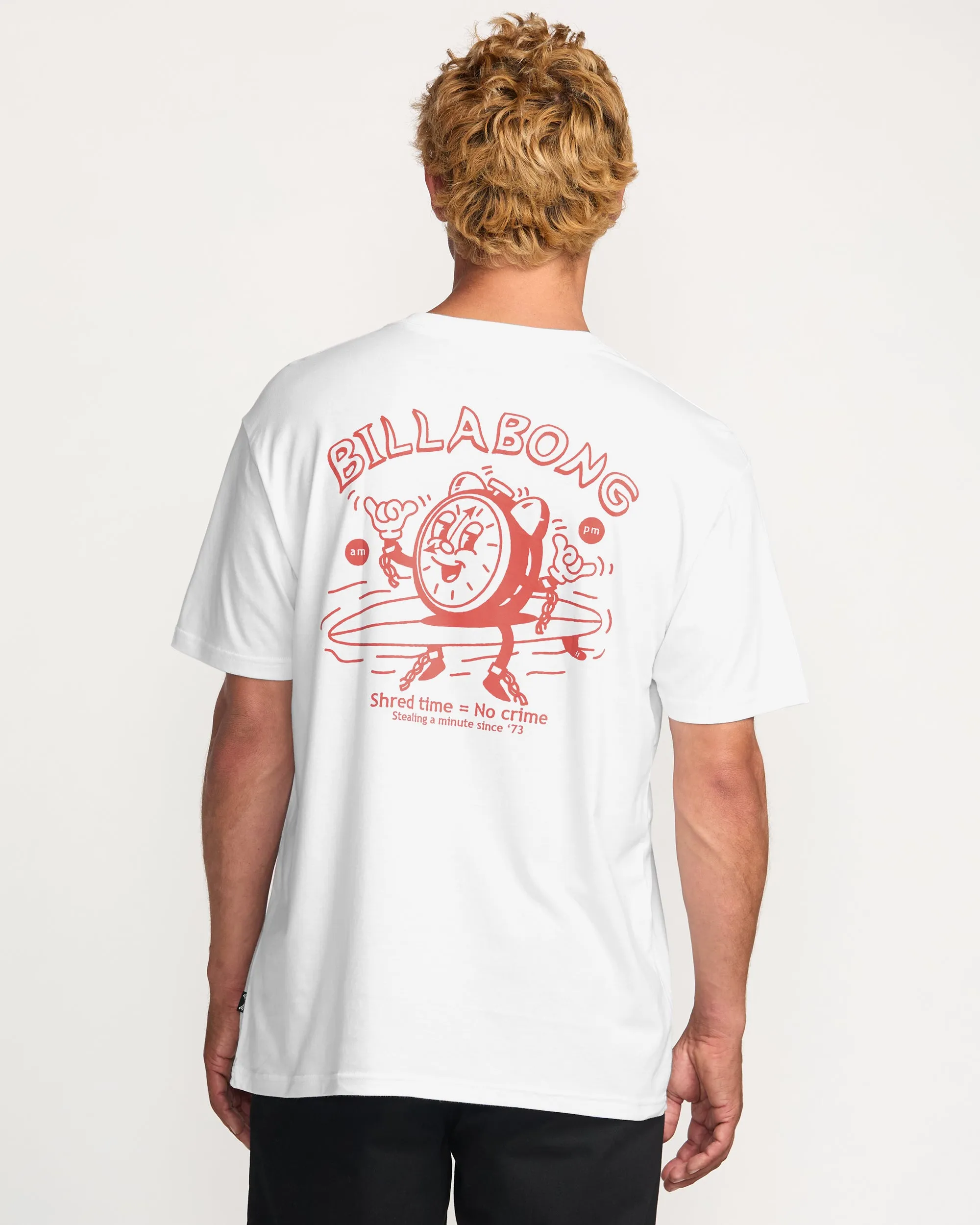 Time Premium Tee - White sold by Billabong product image thumbnail 2