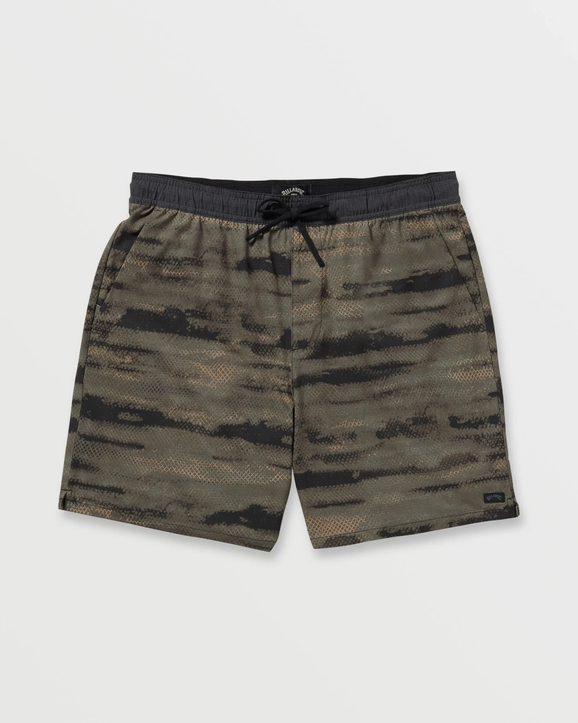 Surftrek Perforated Elastic 17" Hybrid Shorts - Dark Military sold by Billabong product image thumbnail 3